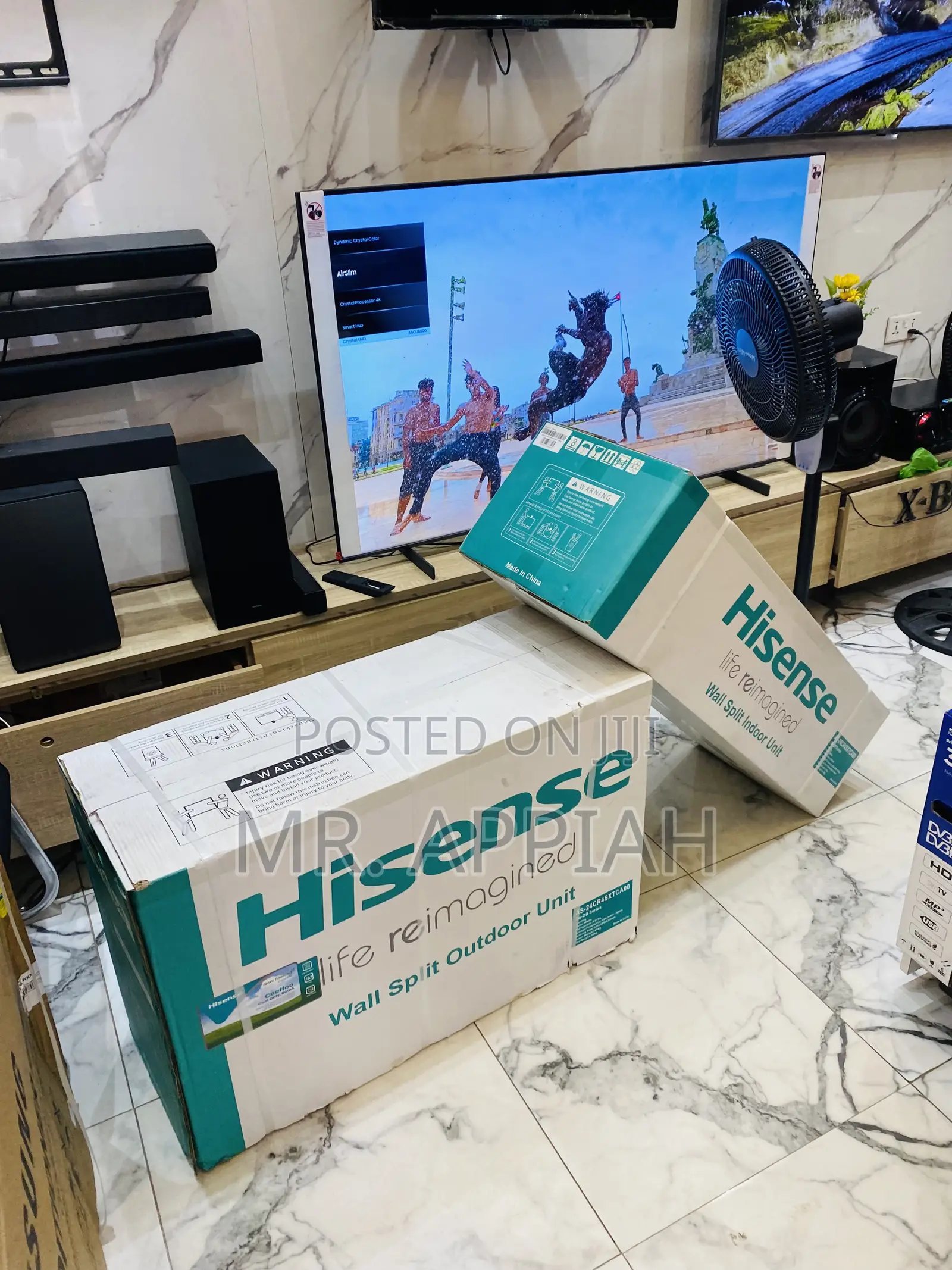 Adorable Hisence 1.5hp R410 Split Air Conditioner(White).