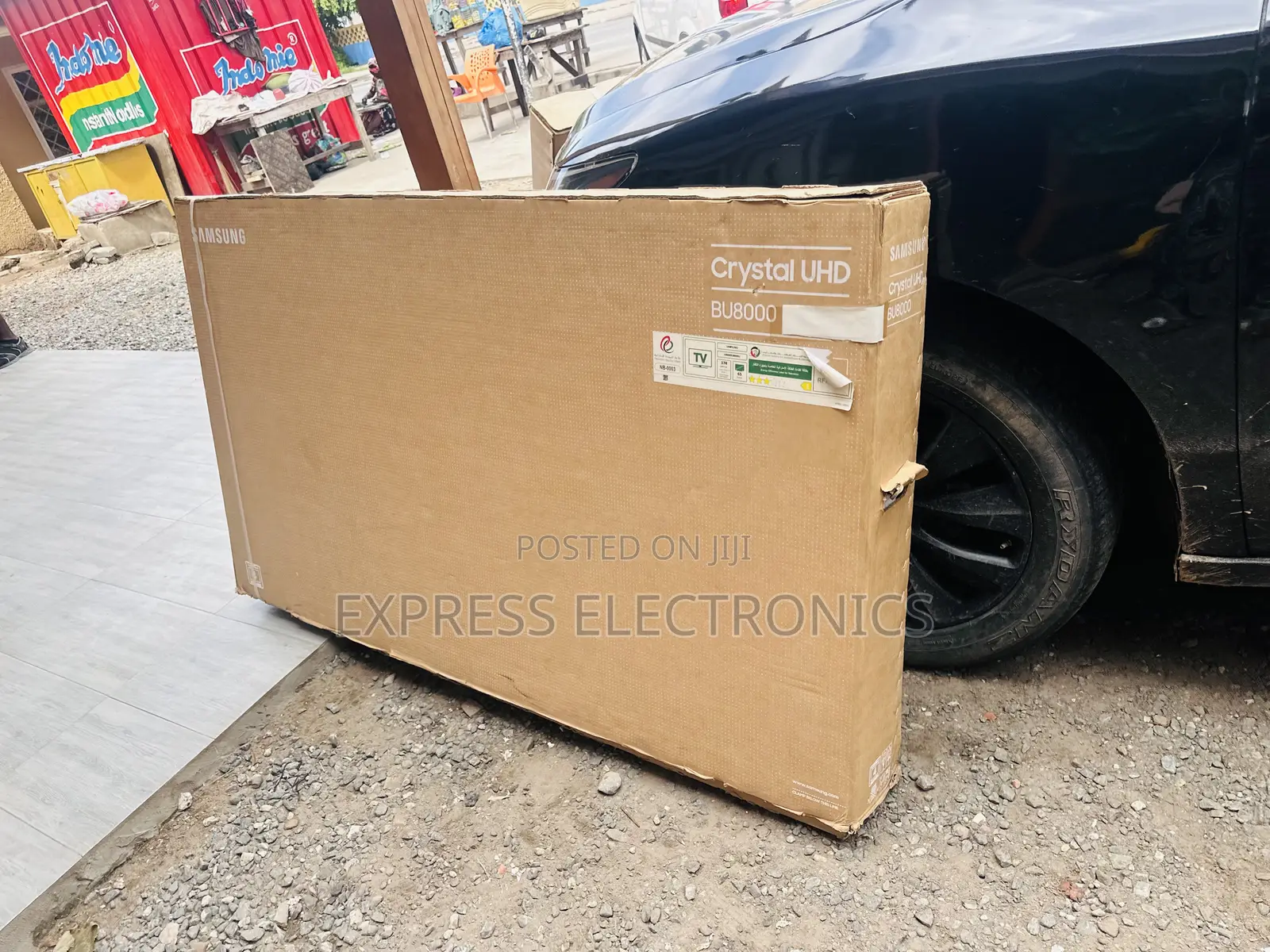 Uhd Smart Glossy Screen Samsung 55”Cu7000 Tv