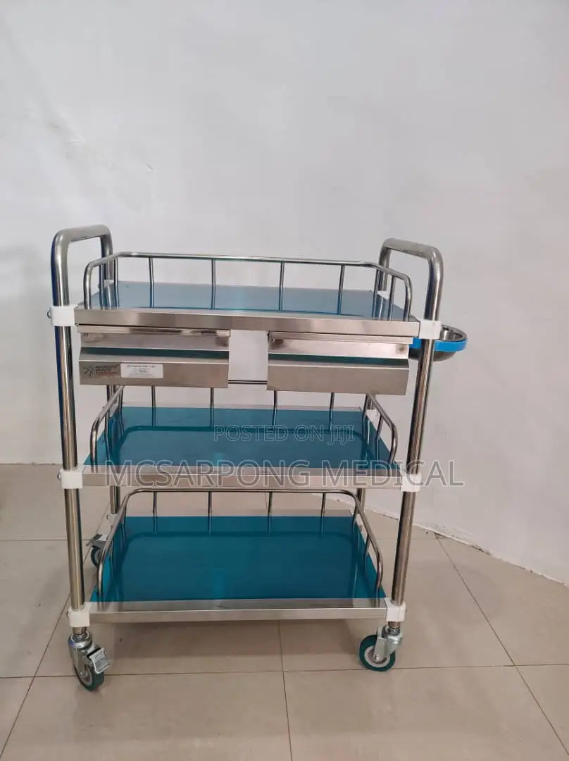 Medication Treatment Trolley (Hospital Dressing Trolley)
