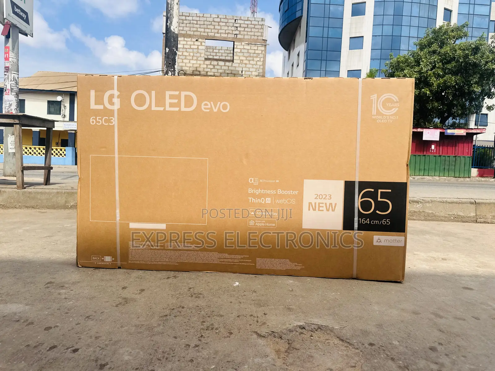 Get a New LG OLED UHD Smart 65”C36