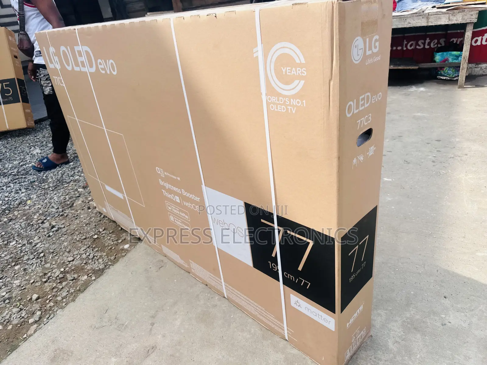 High Quality Sleek LG 77”C3 OLED