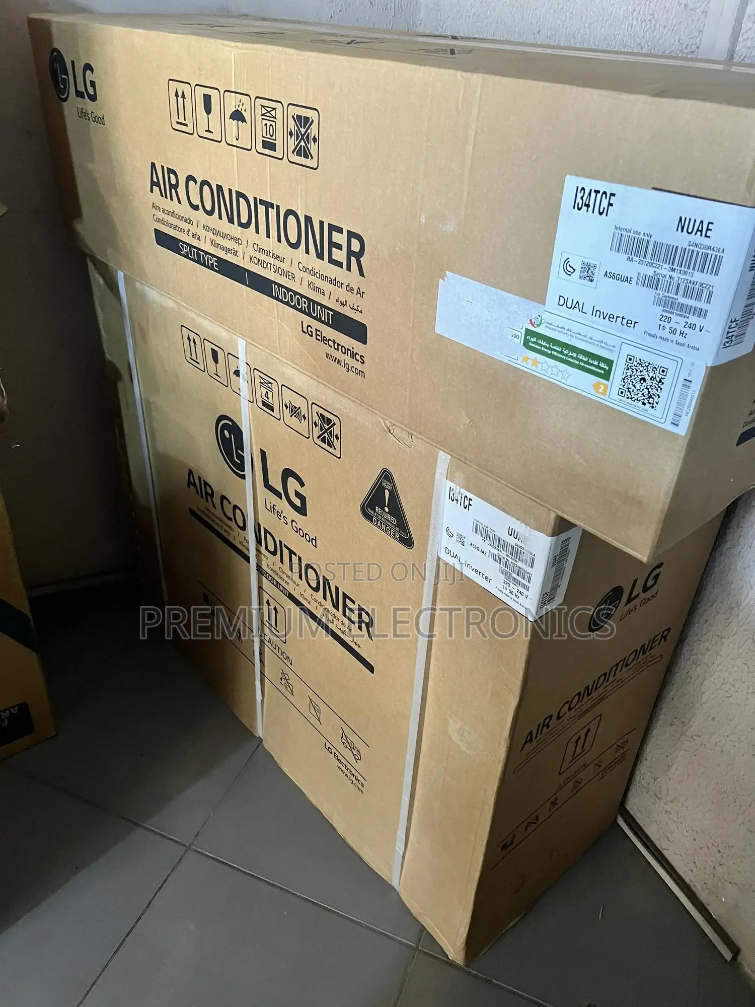 LG Dual Cool Inverter Split Air Conditioner 3.0hp I34TCF