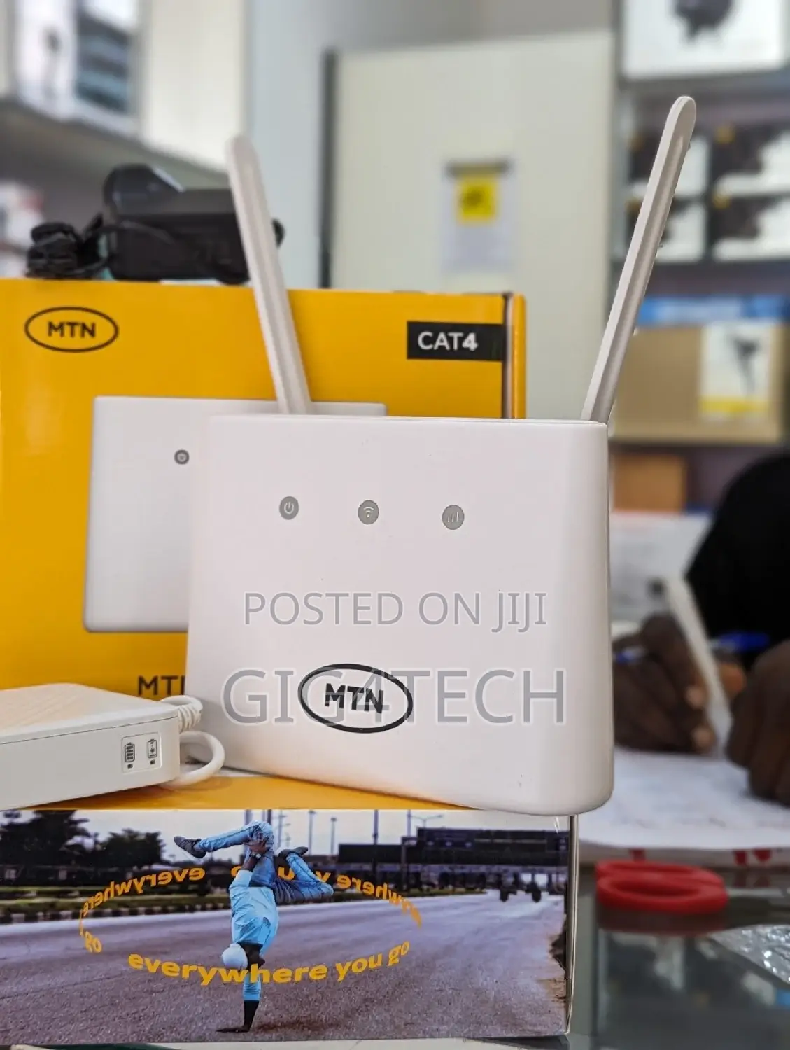 MTN Zte Cat 4 Turbo Router + Powerbank