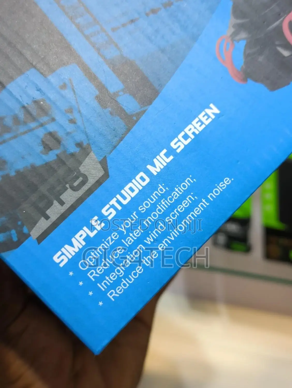 Studio Microphone Shield Foam