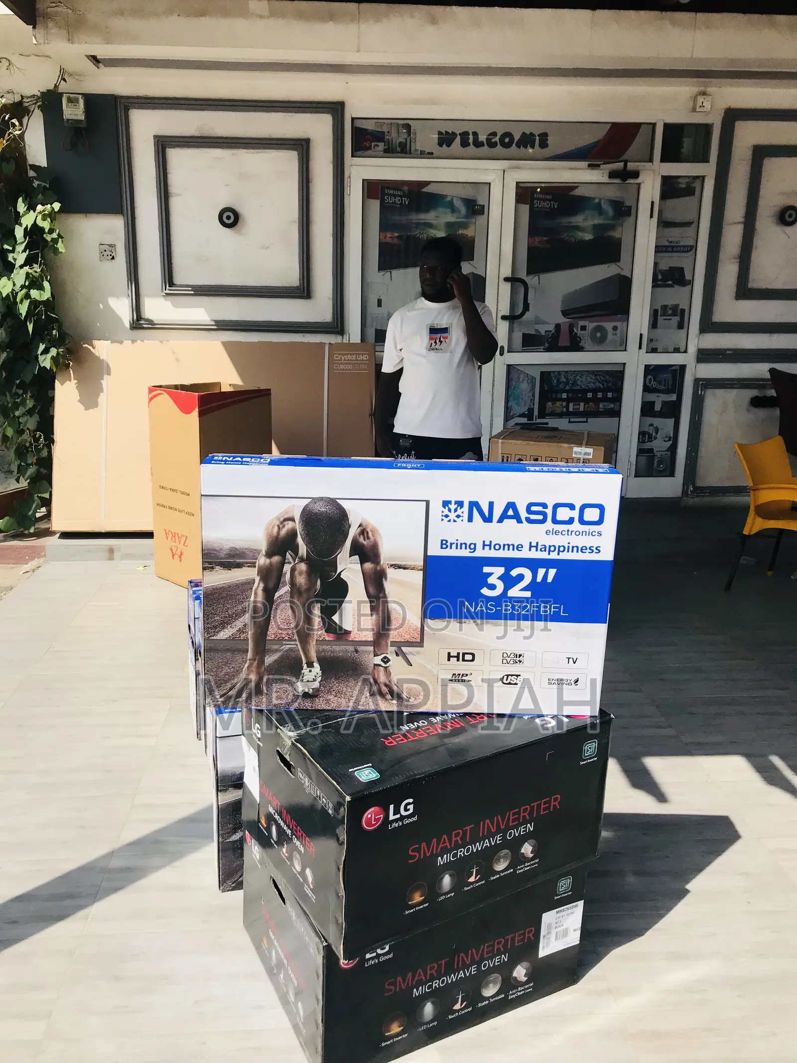Purchase Affordable Nasco 32” Digital Satellite Led Tv.