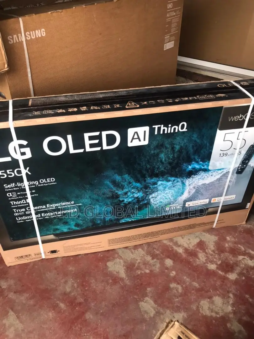 Opt Awesome 55" CX LG OLED TV With Thinq AI