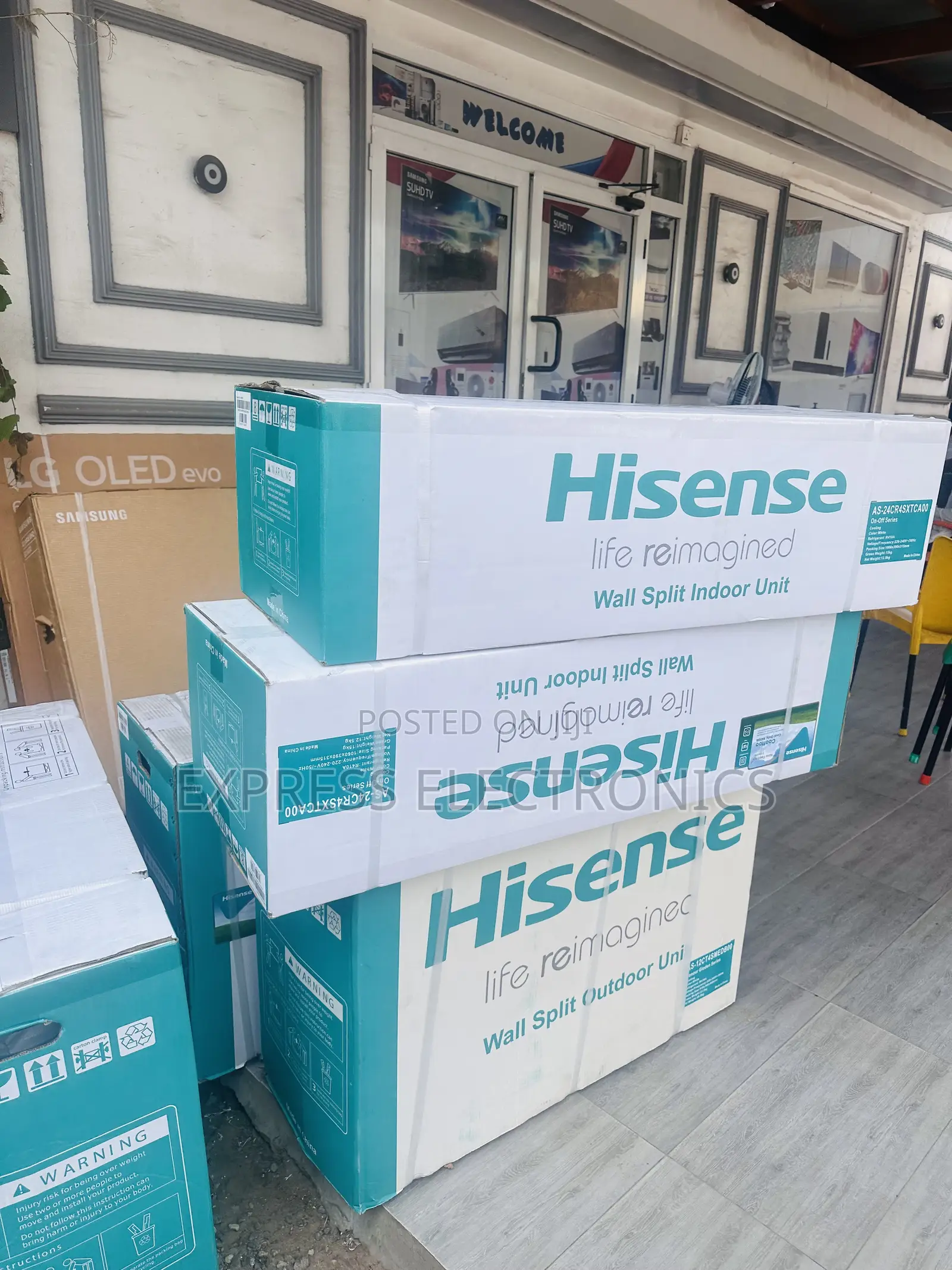 Extremely Cool Hisense Split R410 2.5hp