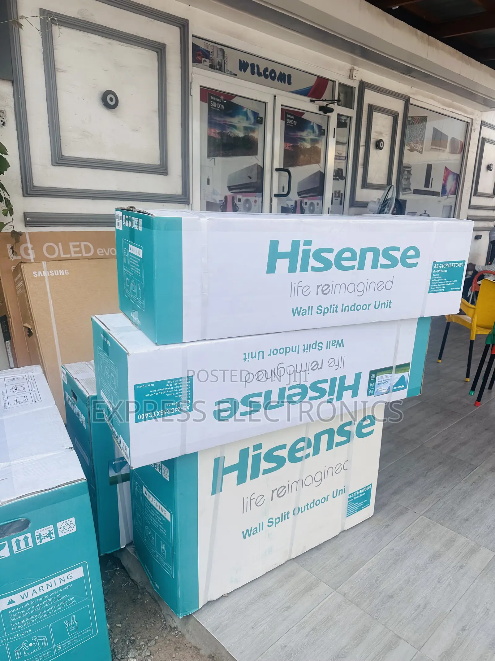 Auto Swigs Split R410 Gas Hisense 2.5hp Air Conditioner