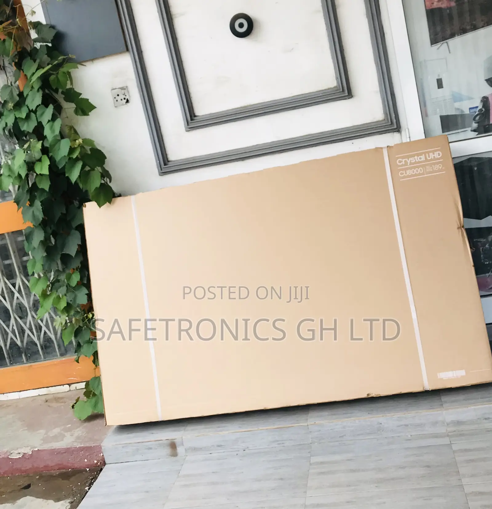 Cu80 75 Inches Samsung Electric Smart Led Crystal Tv