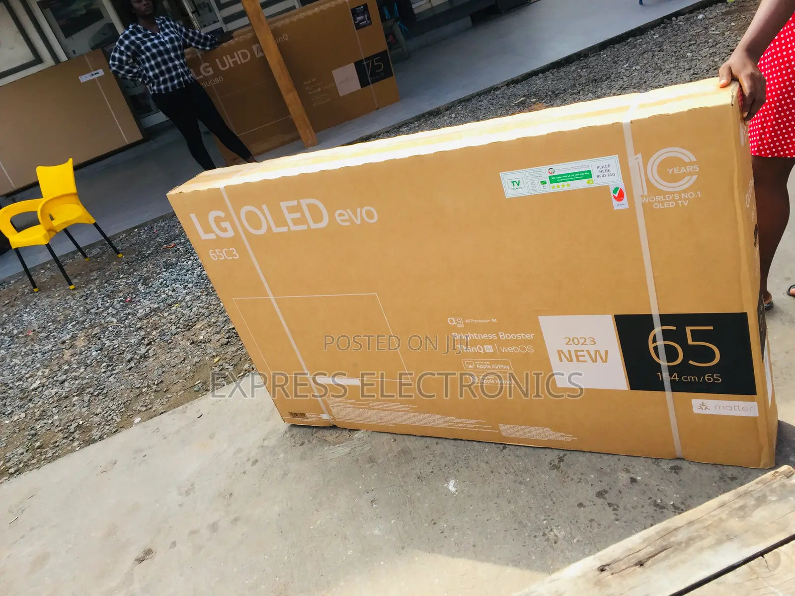 Newly Sealed in Box OLED 65C36 Smart LG