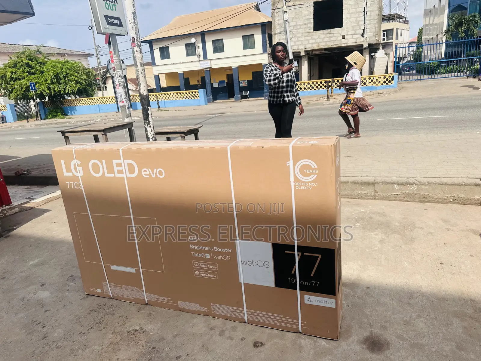 Vibrant Colors Oled Smart Lg 77”C36