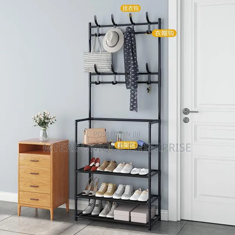 5 Tier Shoe Rack With Hanger