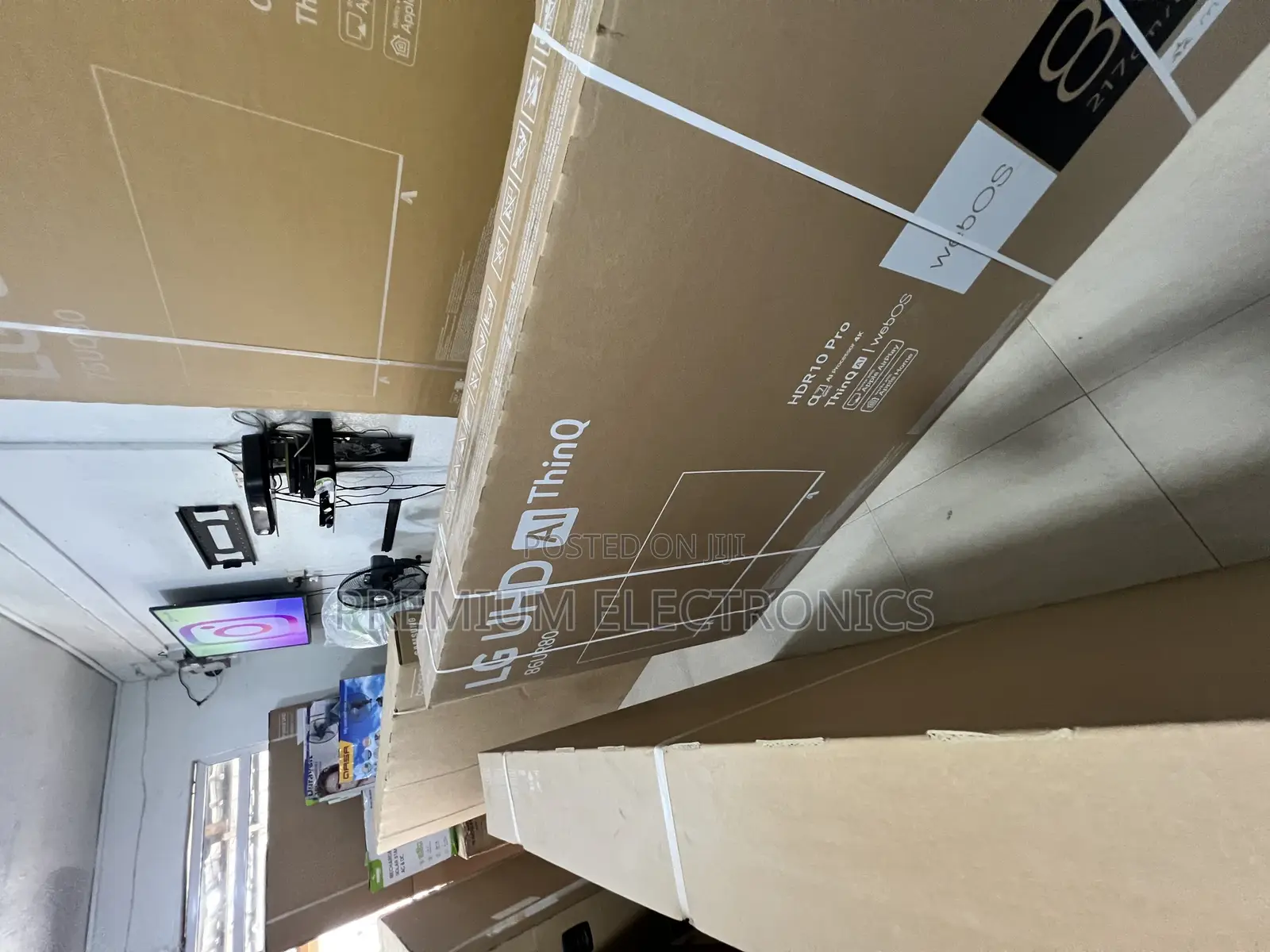 Upgrade Your Home With 86" Lg Weos 86ur80, Ai Thinq Smart Tv