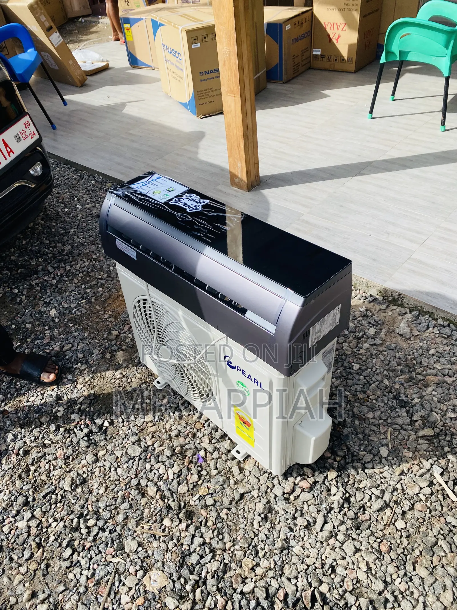 Brand New Pearl 2.5hp R410 Split Air Conditioner(Black).