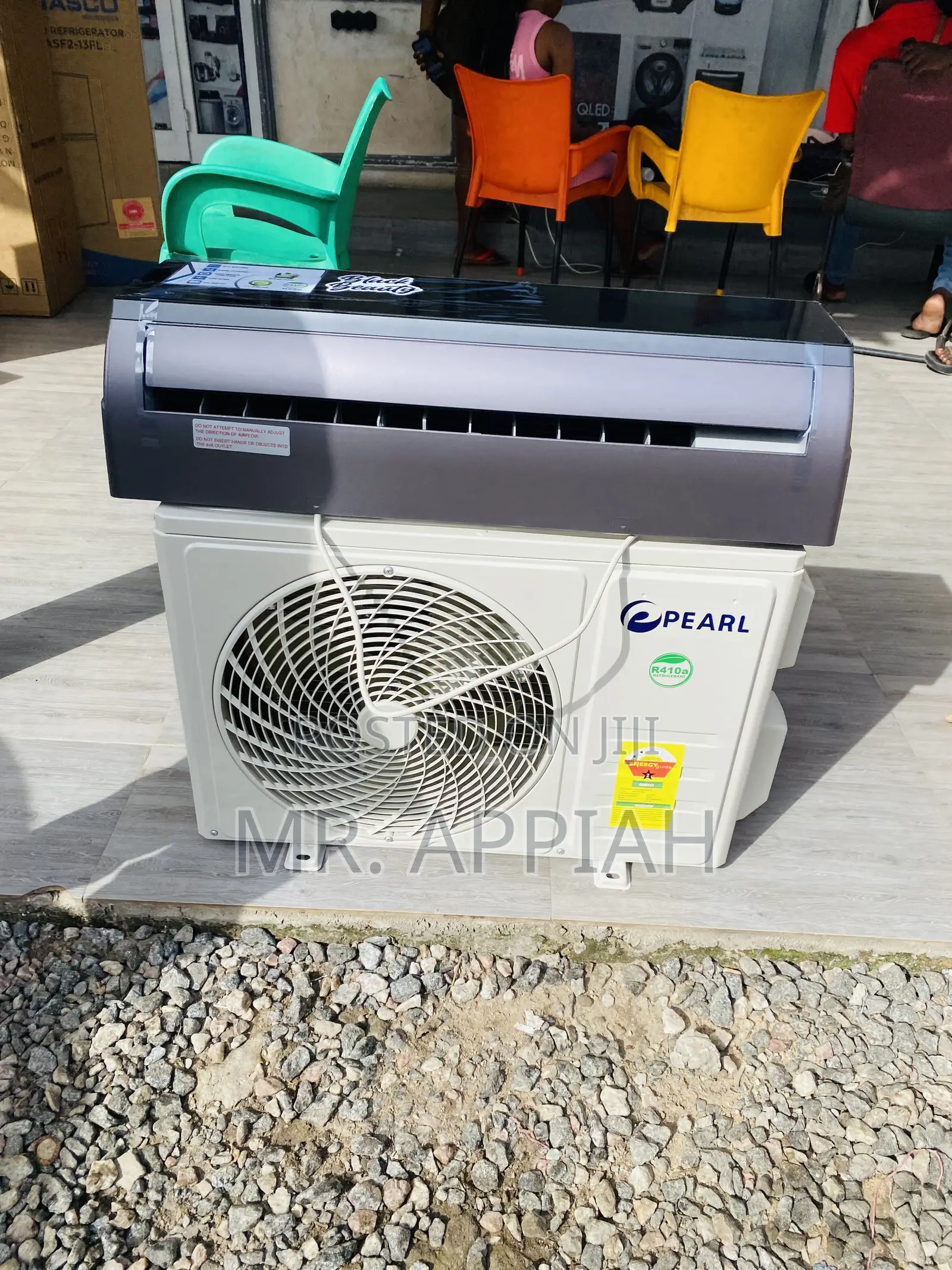 Latest and Affordable Pearl R410 Split 2.0hp Ac(Black).