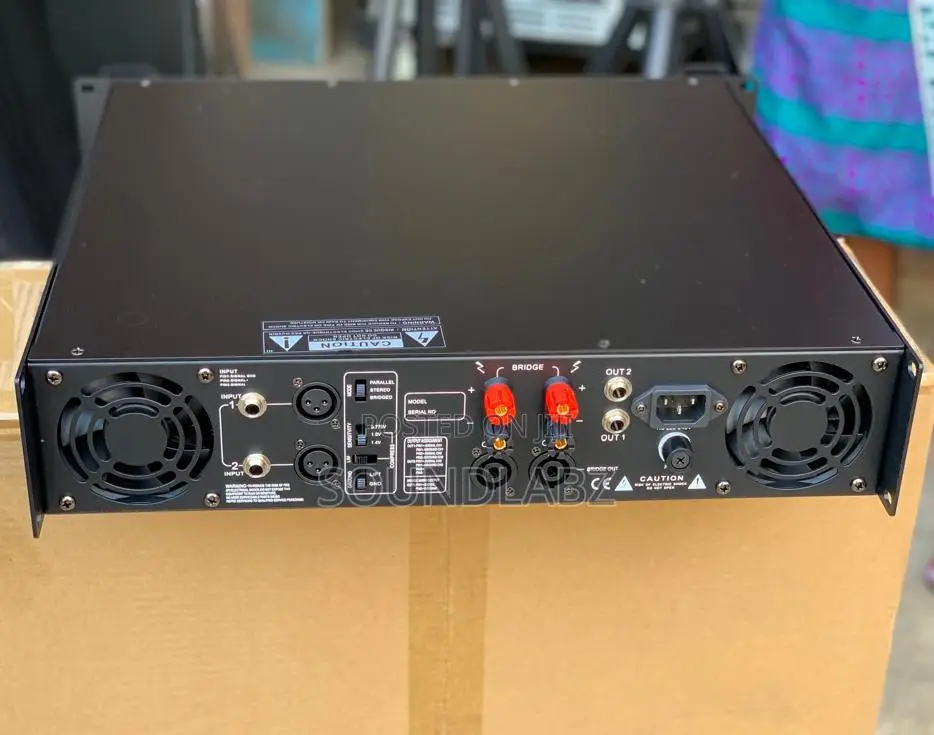 Max Mx1000 Mid Speaker Amplifier