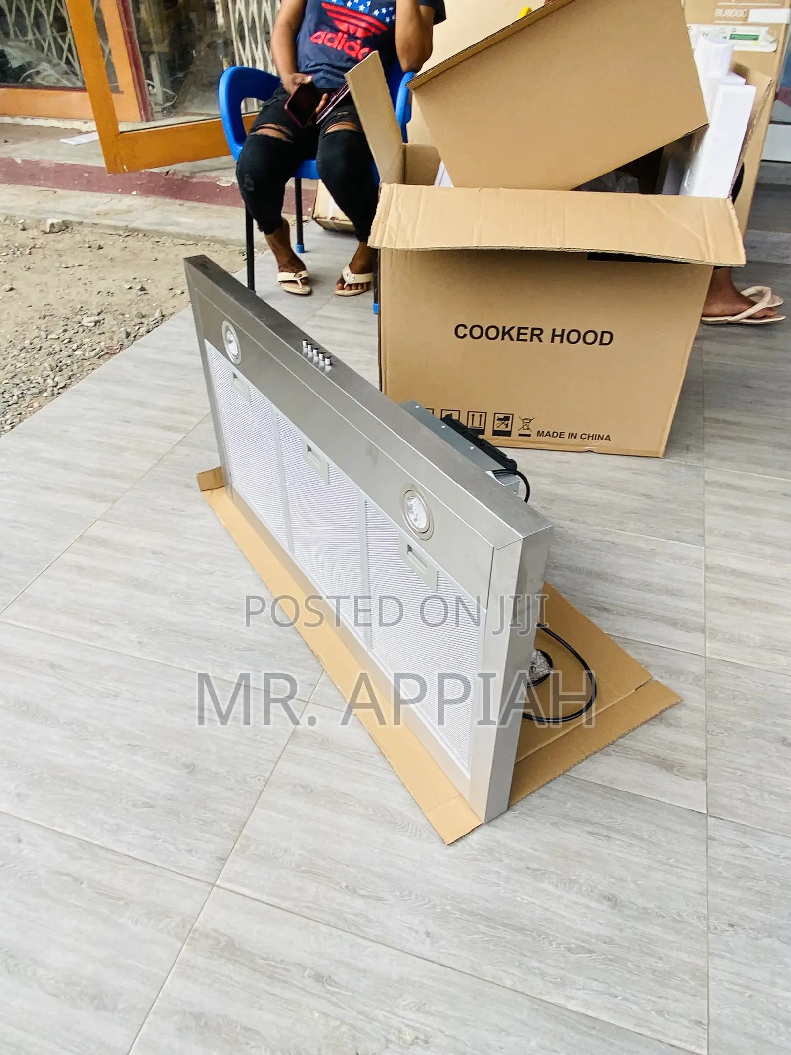 Quality Midea 90cm T-Shape Chimney Cooker Hood 90M21,Gray