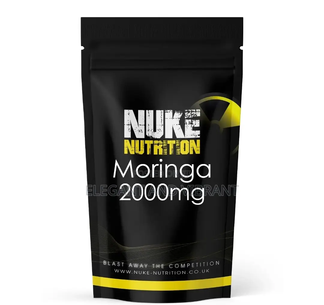 Moringa 2000mg Capsules 100% Raw High Strength Tablets X 60