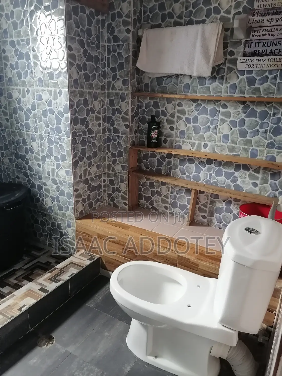 Furnished 1bdrm Apartment in Sakumono, Baatsona Total for rent