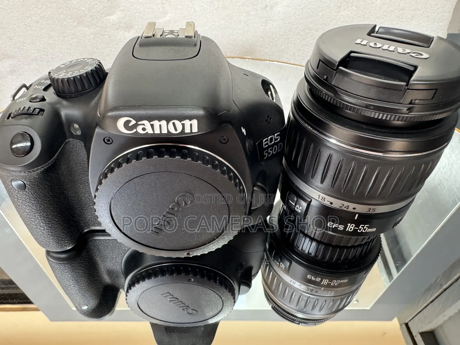 Canon 550D With 18 -55mm Lens