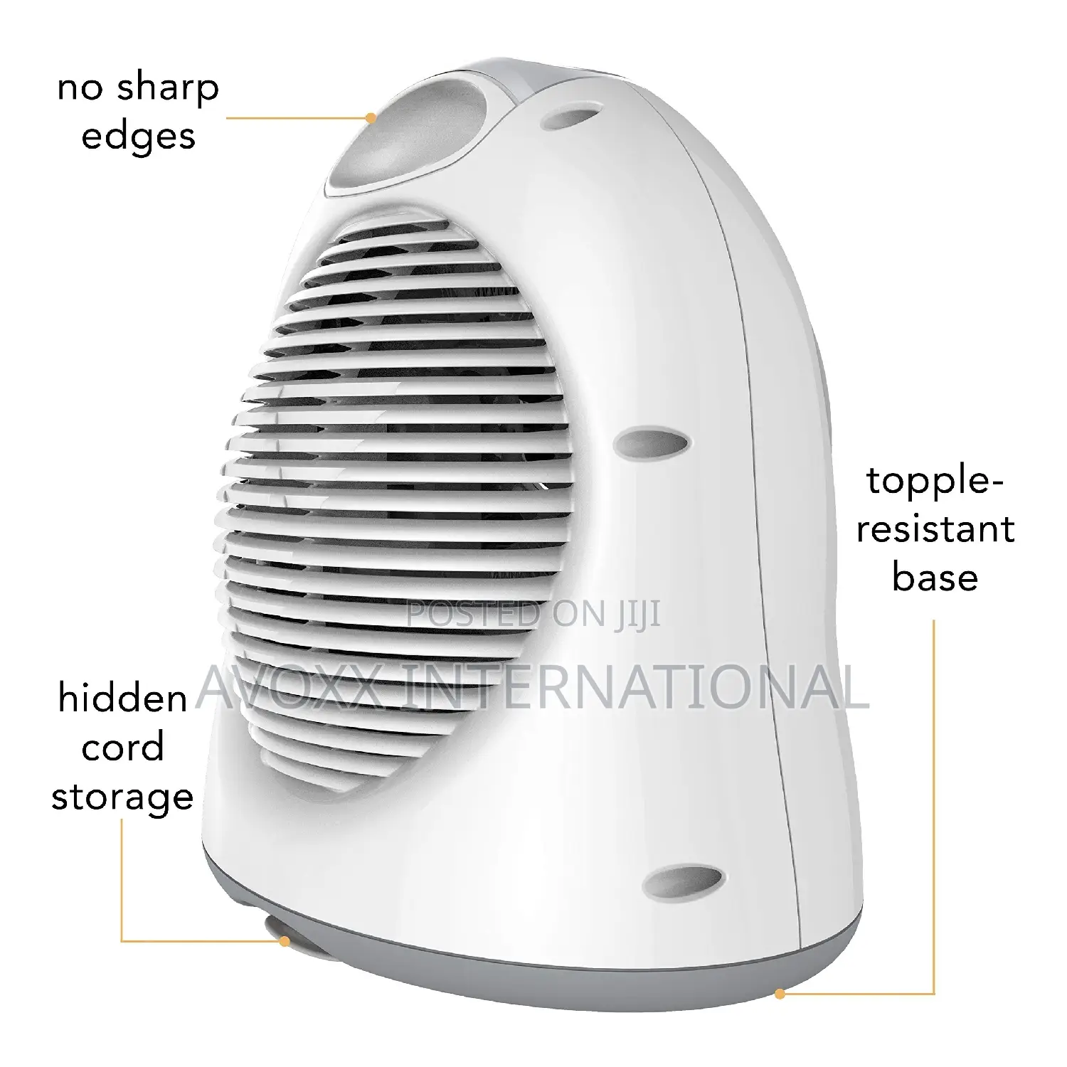 Sensa Nursery Space Heater, 1200W With Adjustable Thermostat
