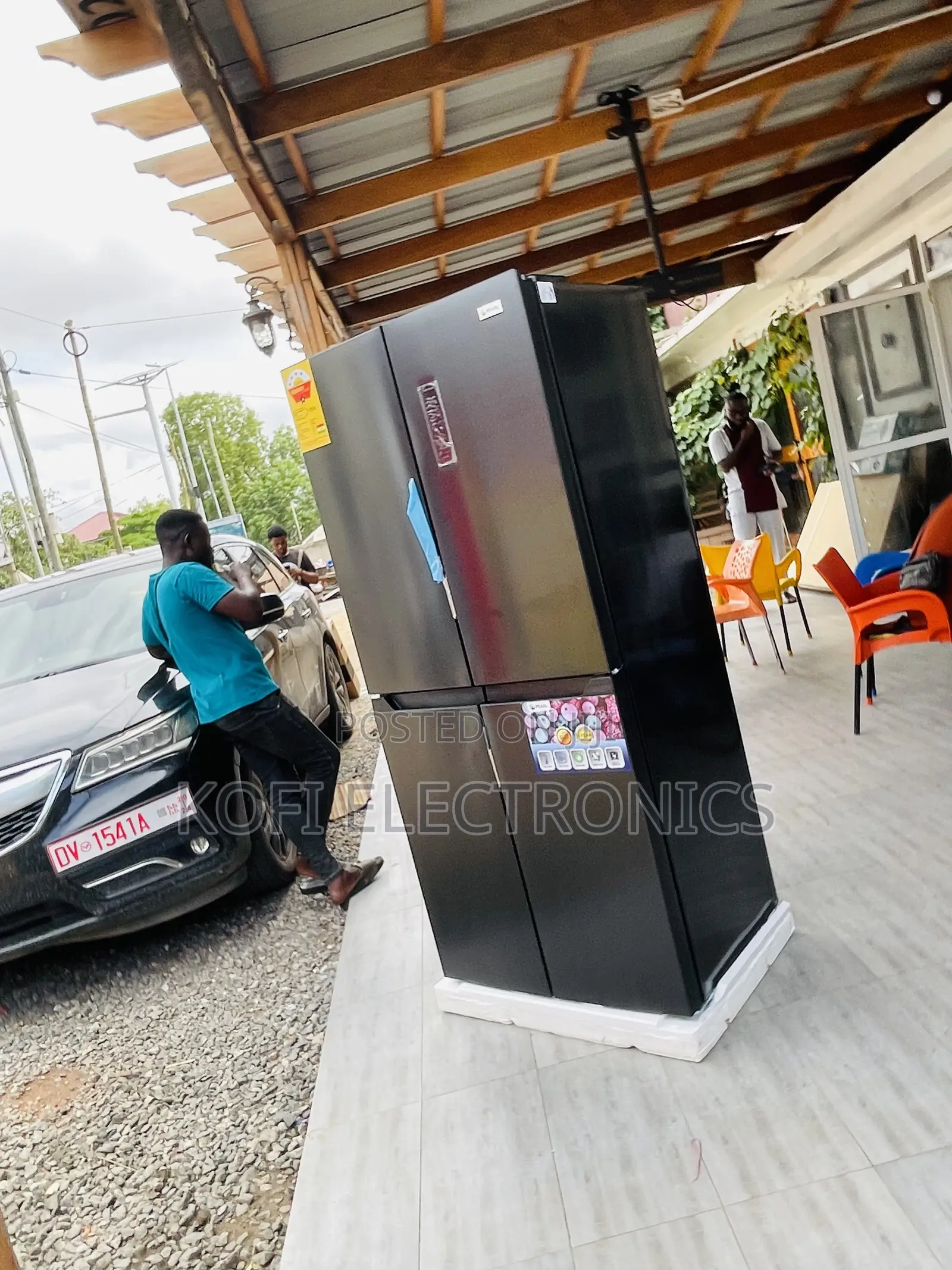 Pearl 337ltr Side By Side Fridge 4stars PF-550BSS