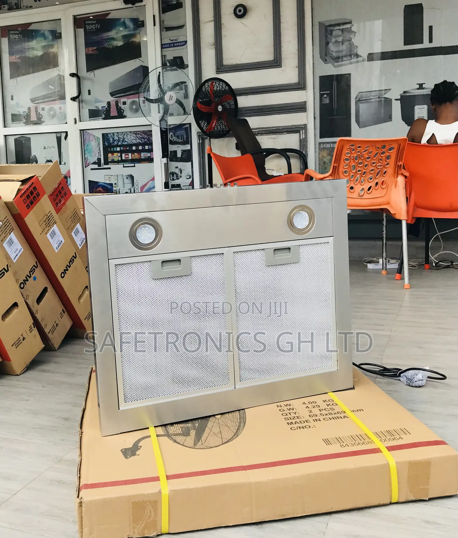 Reliable 90cm T-Shape Midea 90M21 Cooker Hood