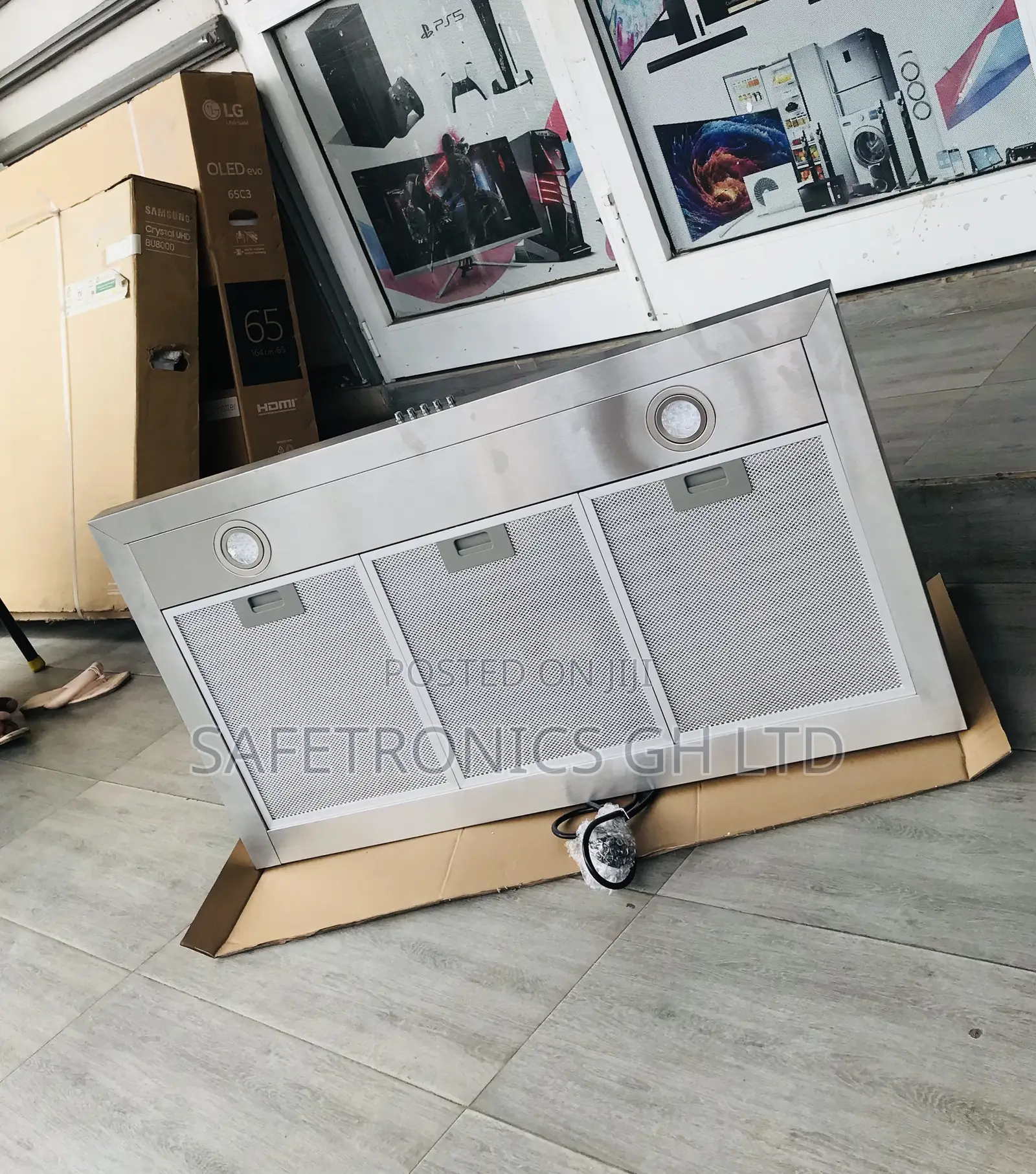 Electric T-Shape 60M21 60cm Cooker Hood Midea