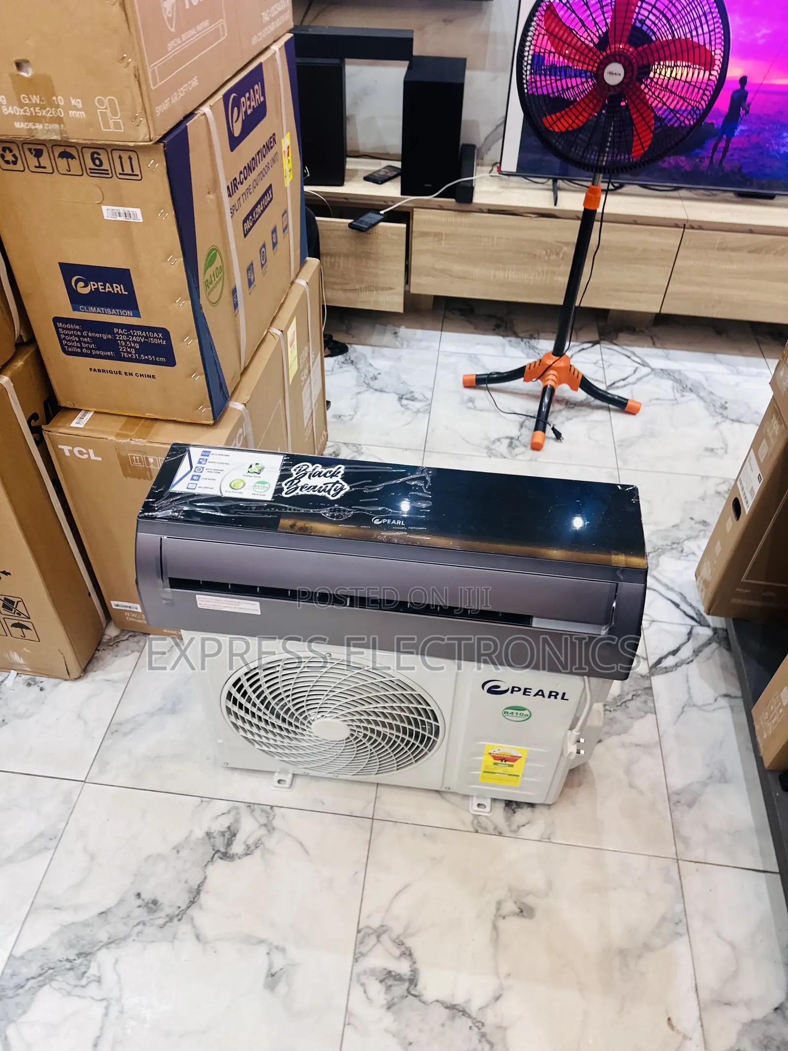 Pearl Black AC 2.5hp Split R410 Gas
