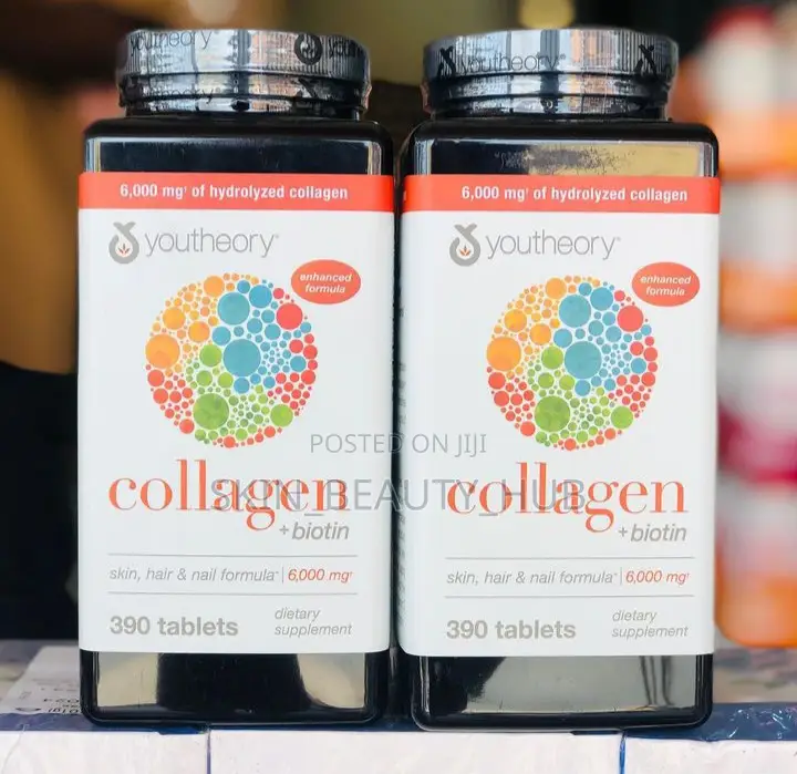Youtheory Collagen + Biotin 390 Tablets