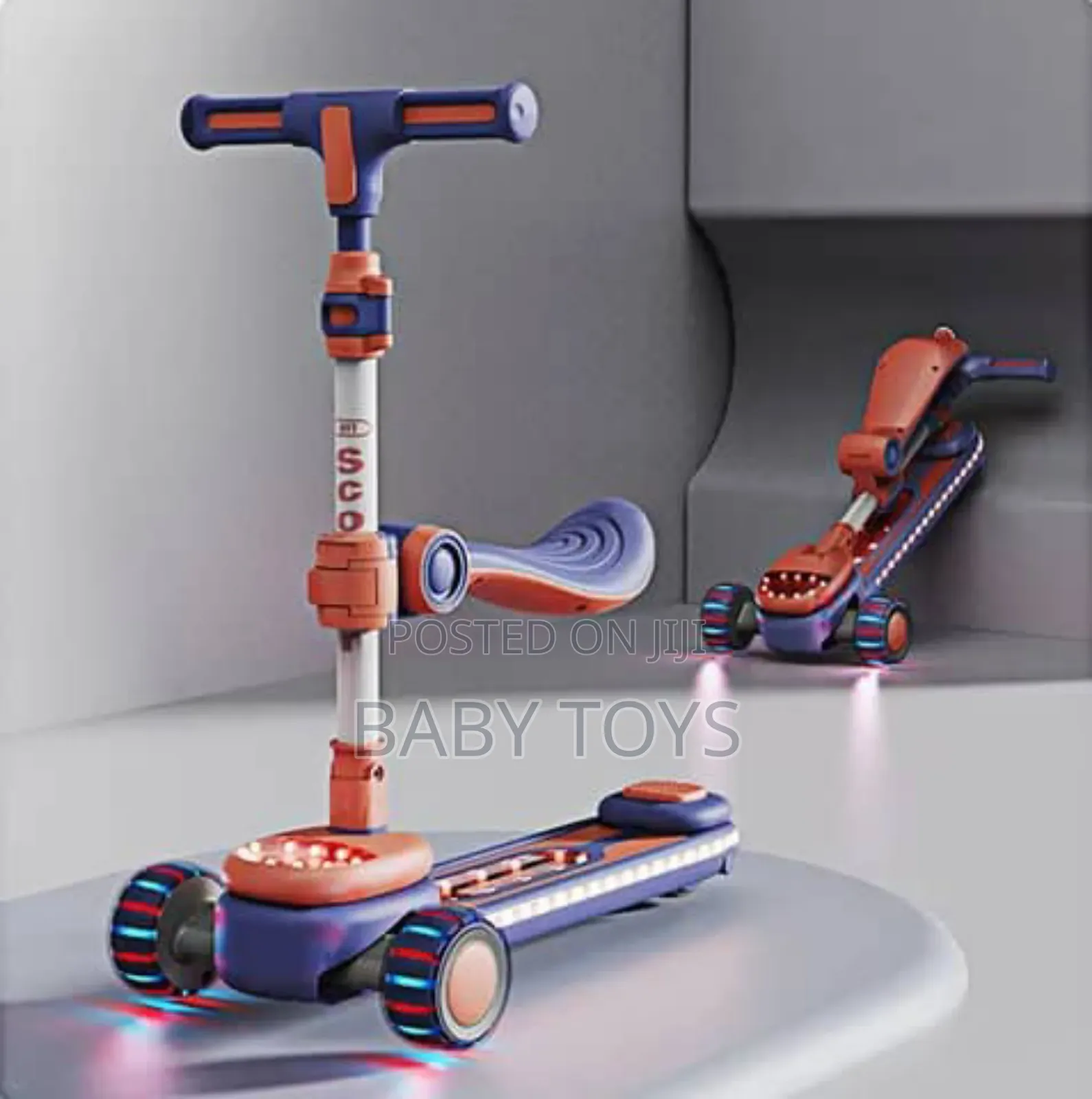 Children's Push Race Scooter for Kids Jf-Miga013