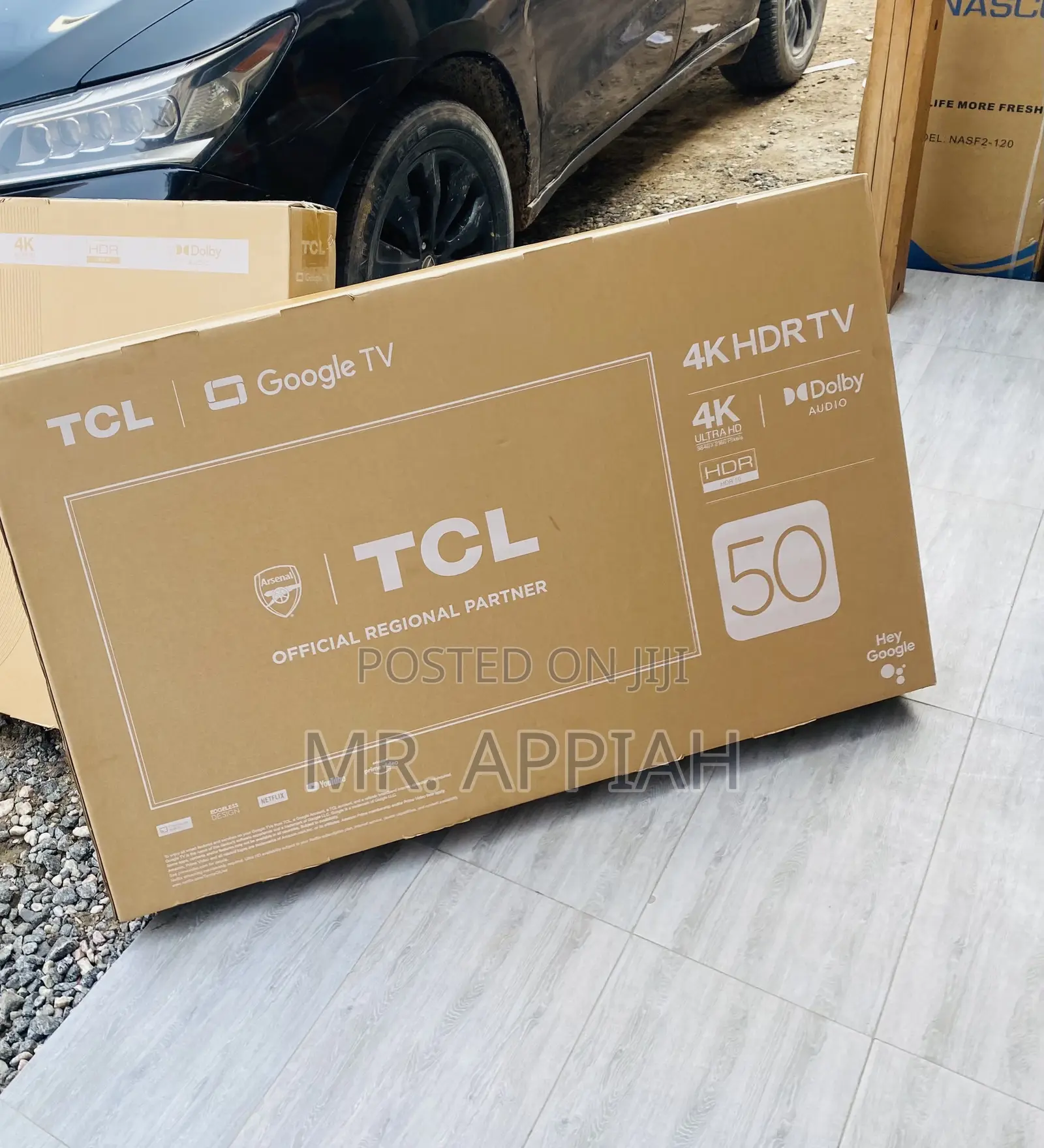 Fabulous TCL 50P735 50 Inch HDR Google Smart Tv(Black).