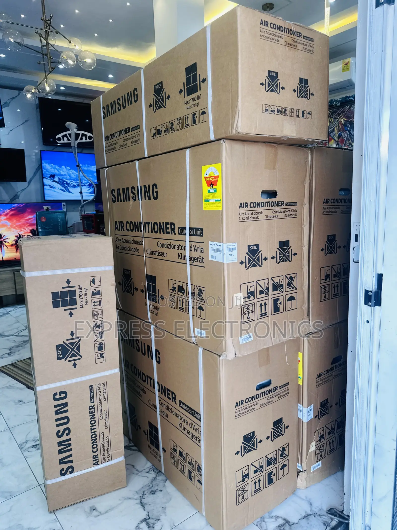 Copper Condenser Samsung Split R410 Gas 2.5hp AC 