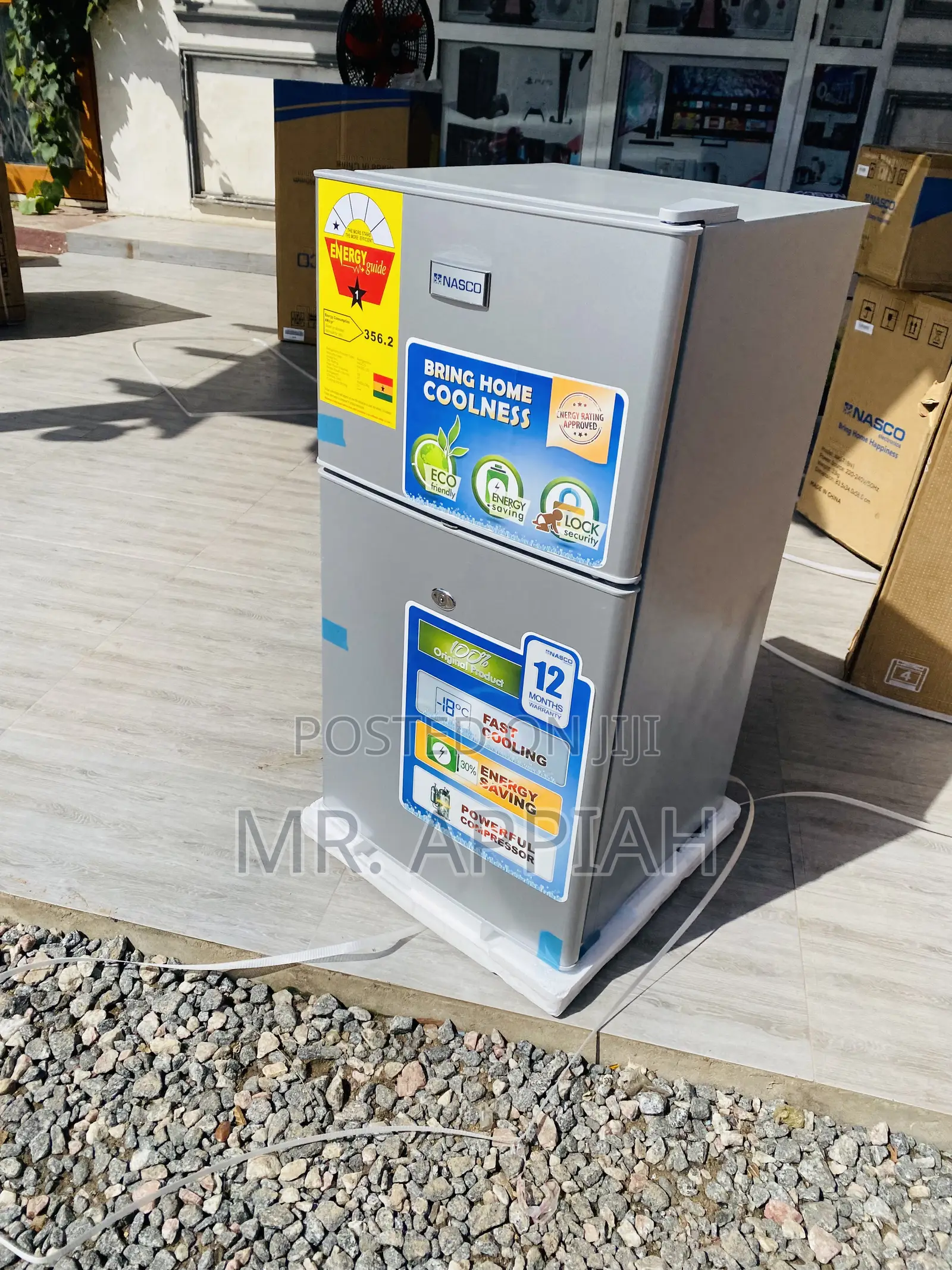 Reliable and Effective NascoNasf2-120 2door Electric Fridge