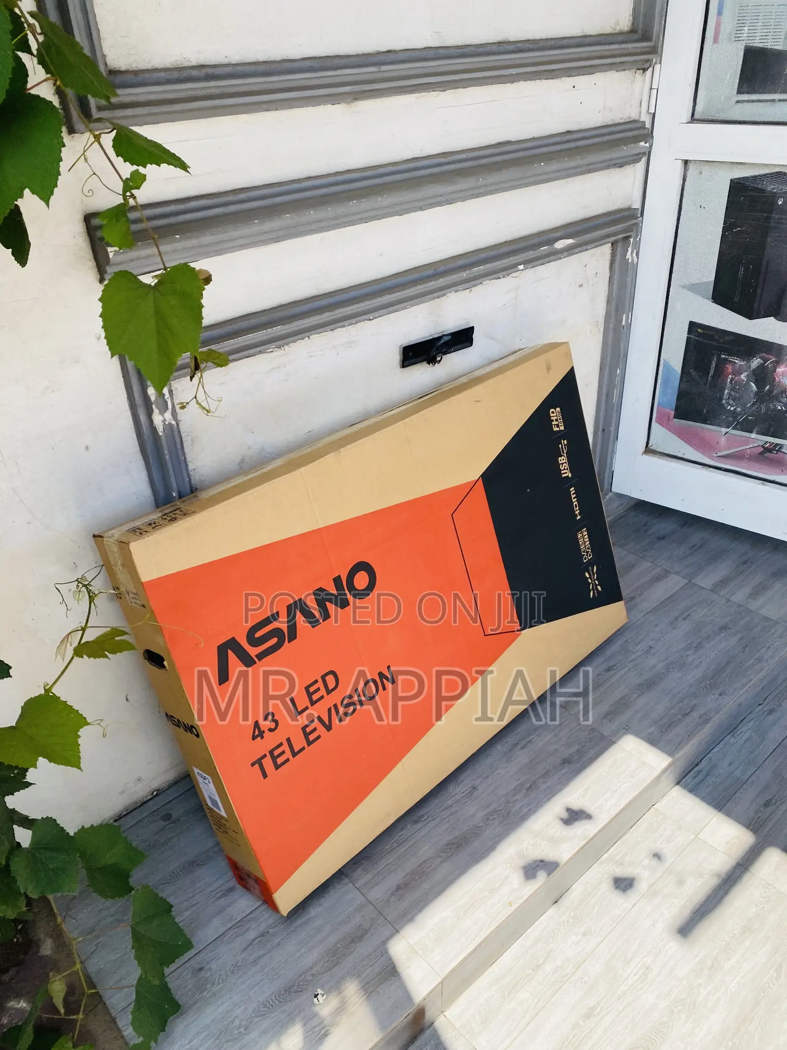 Affordable Asano 43 Inch Led Digital Satellite Tv(Black).