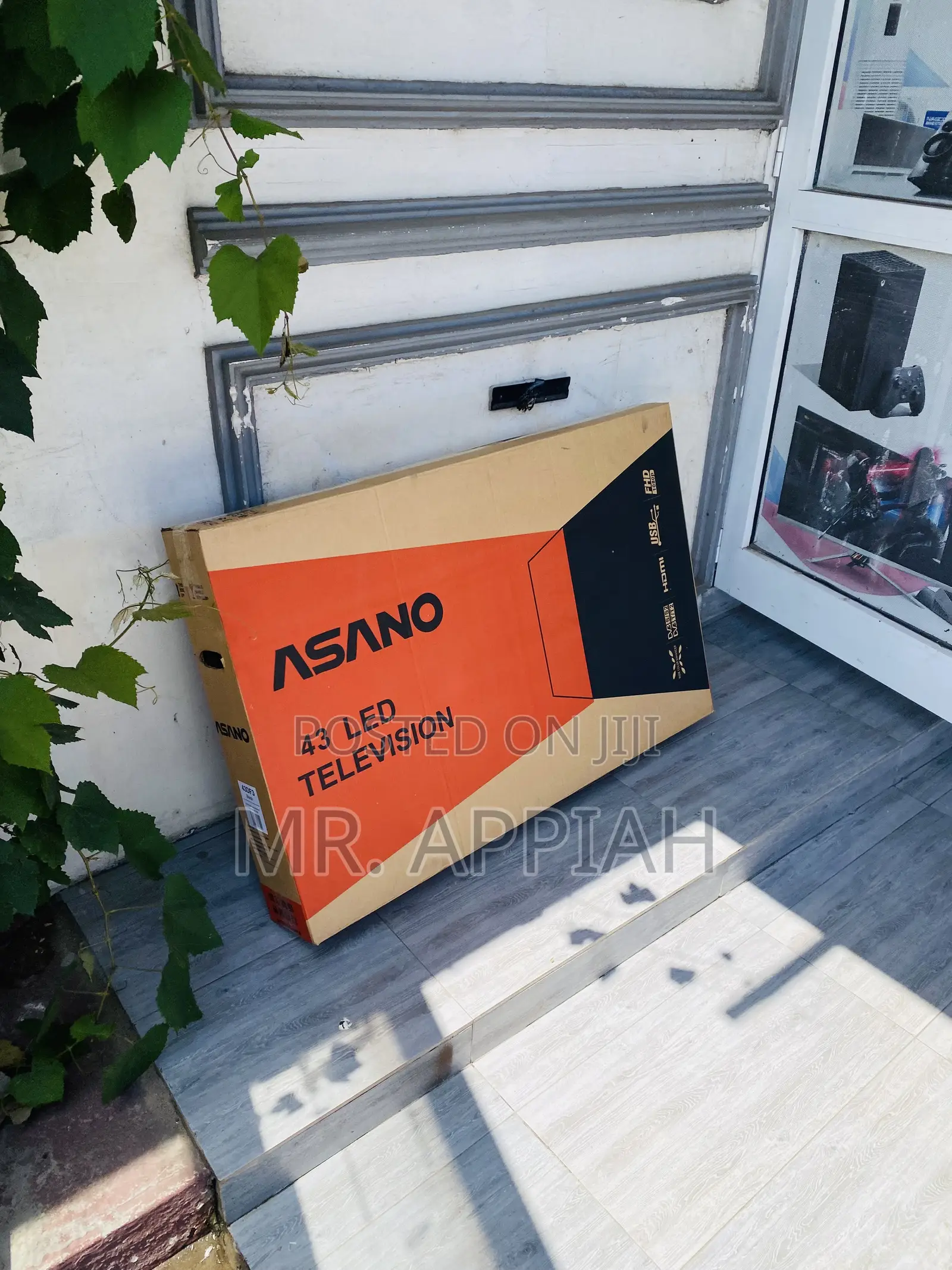 Affordable Asano 43 Inch Led Digital Satellite Tv(Black).