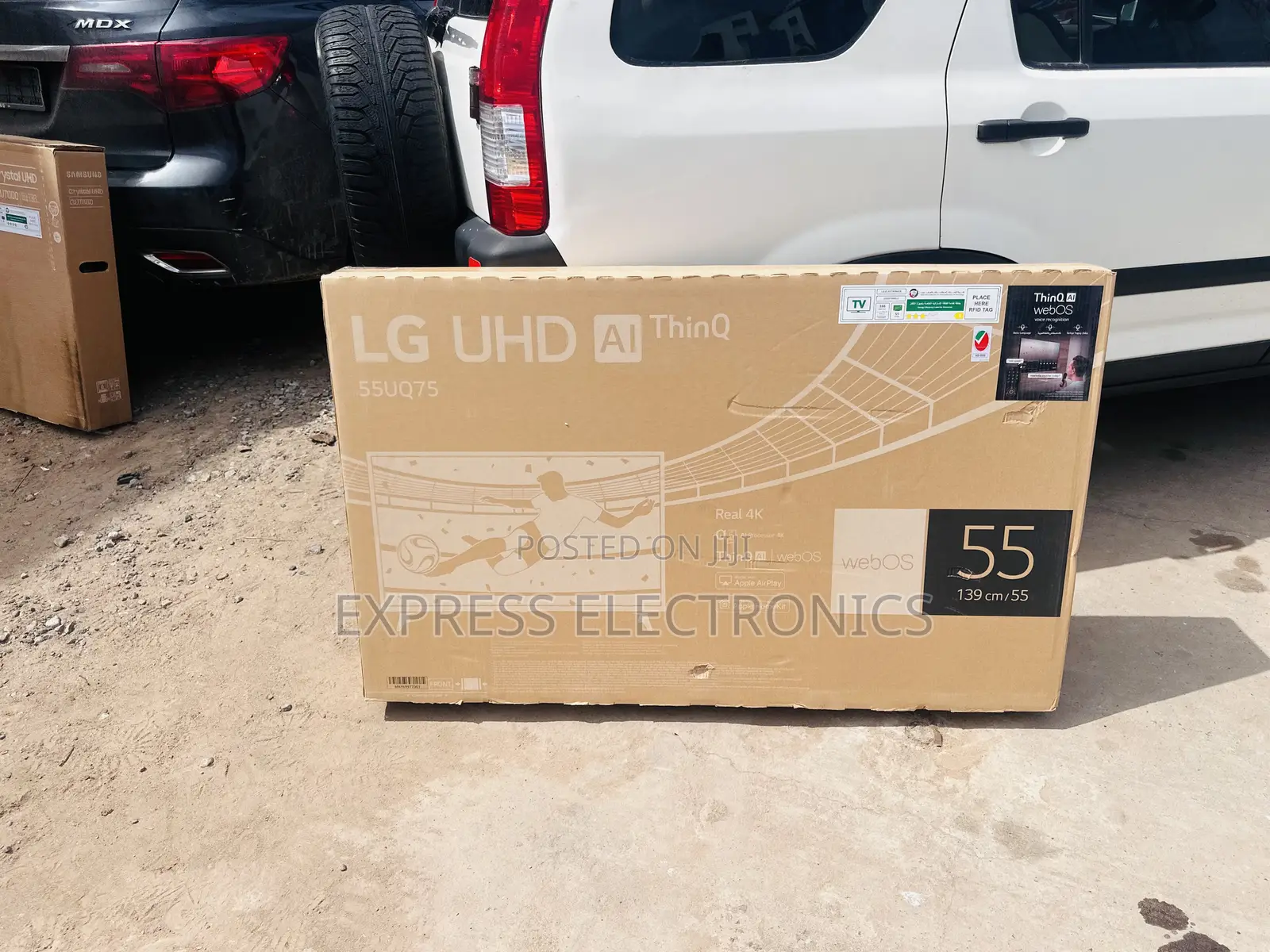 Television LG UHD Smart 55”Uq75