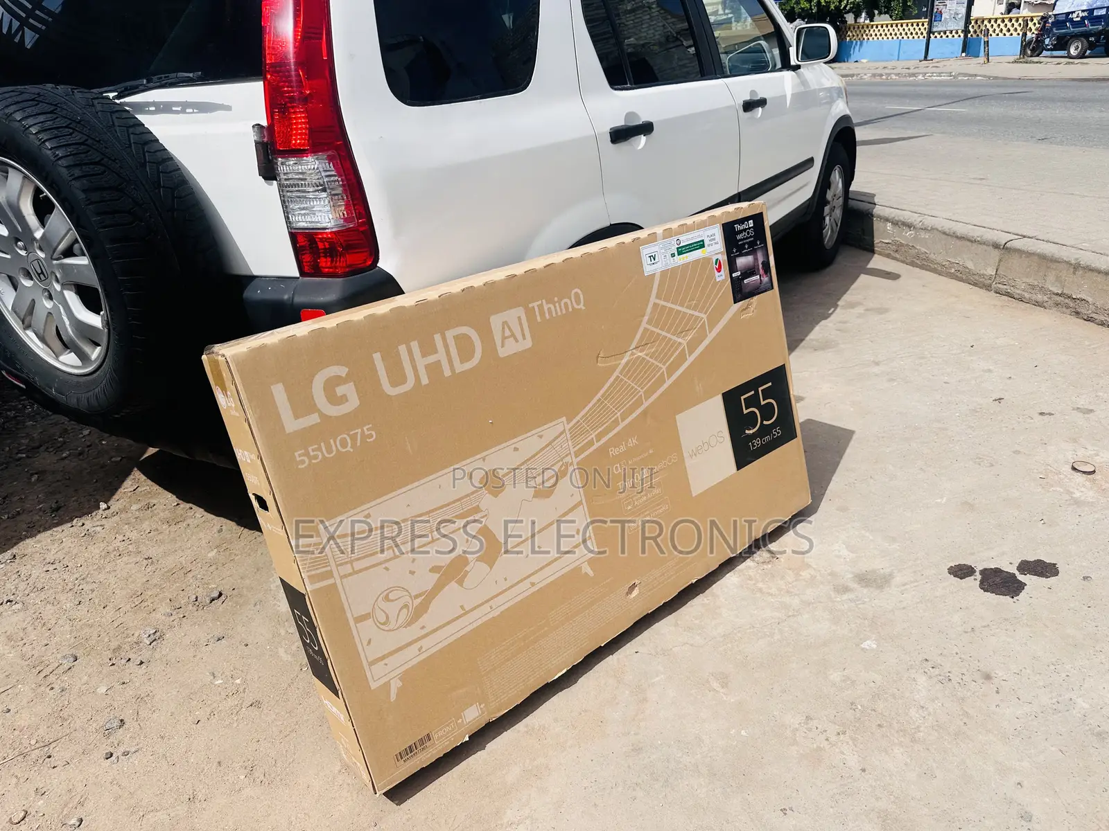 Best and Authentic Slim UHD Smart Lg 55”Uq75