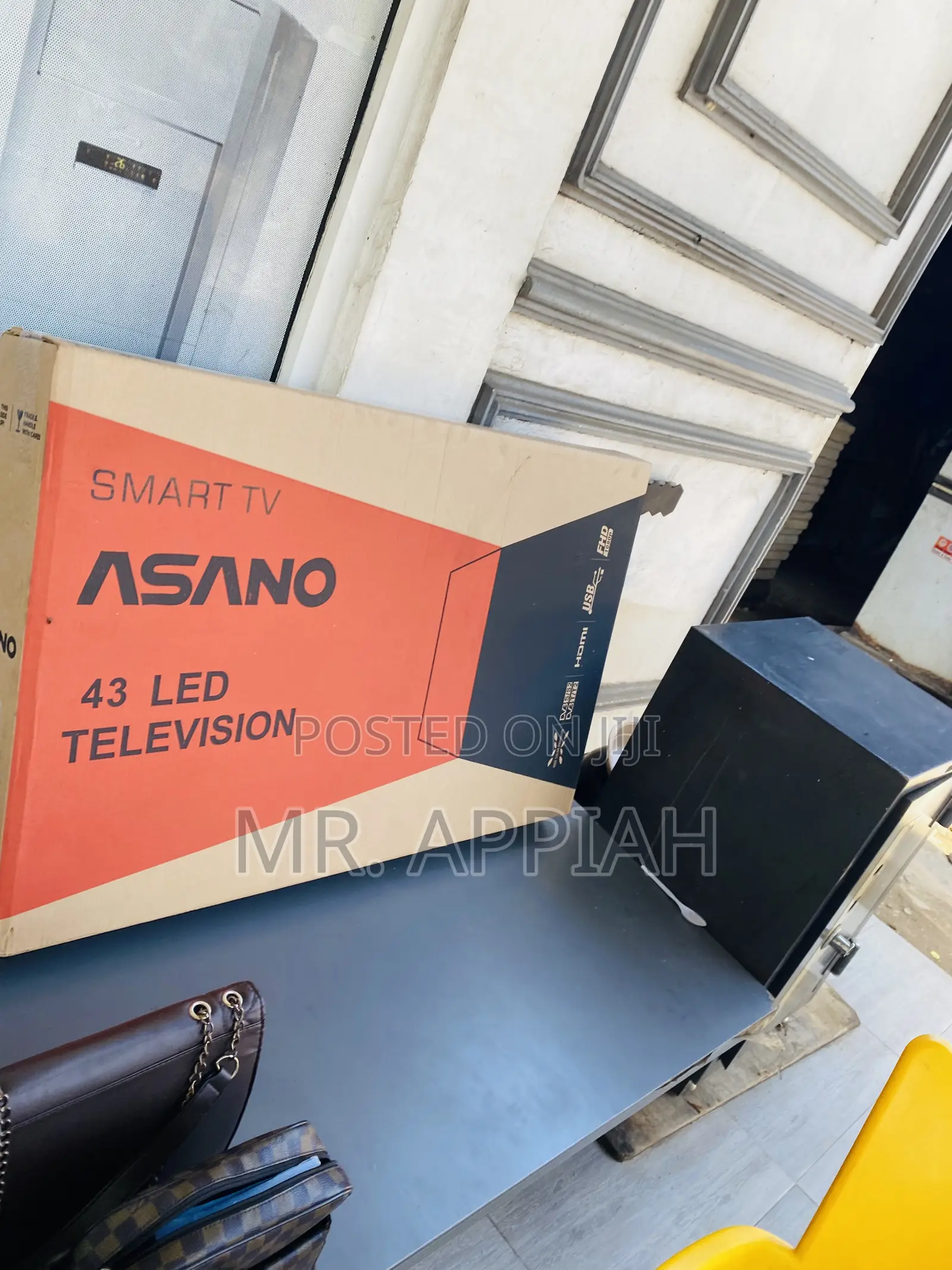 Elegant Asano 43 Inch Led Digital Satellite Smart Tv.