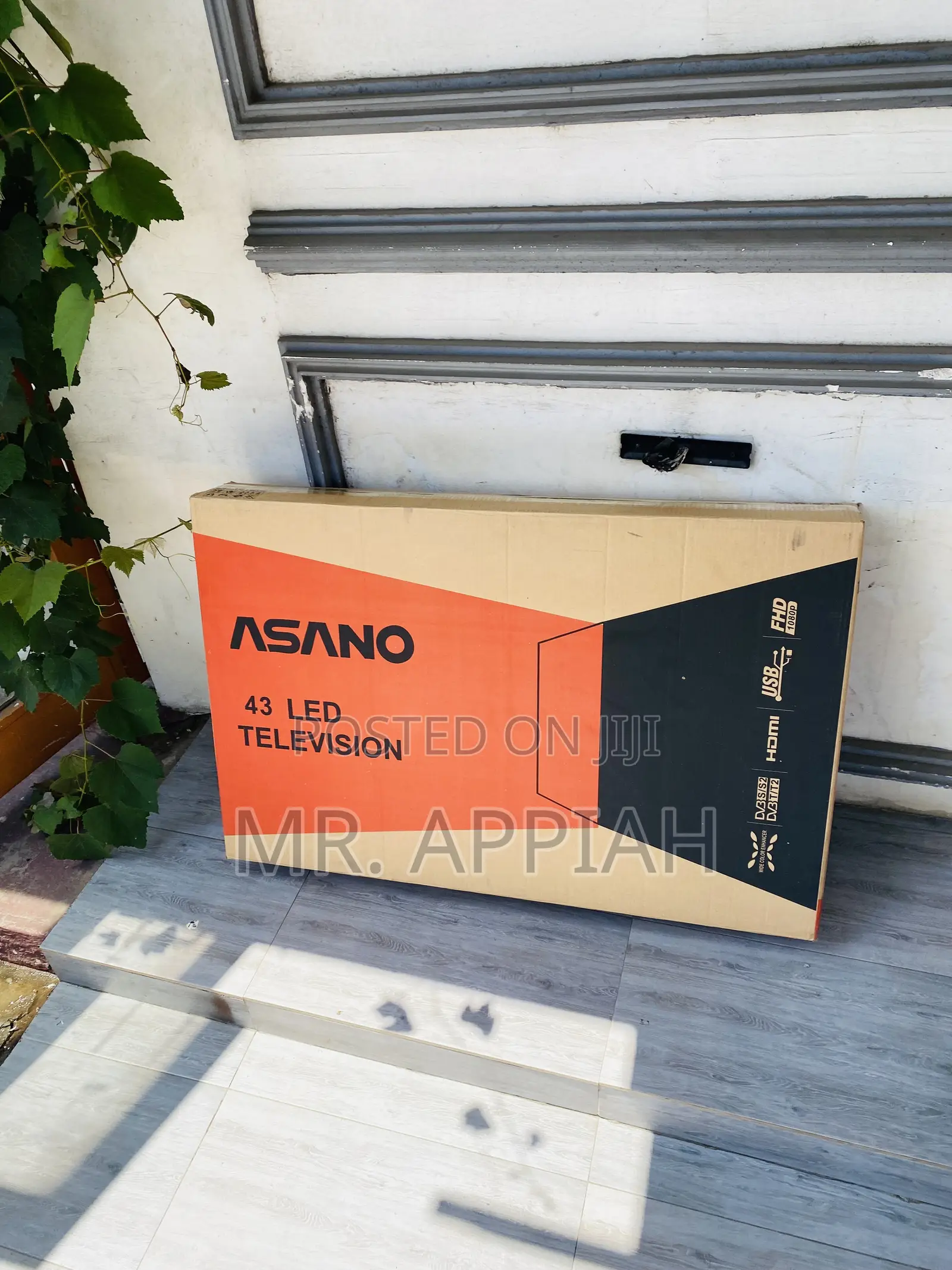 Original Asano Led Asano 43 Inch Digital Satellite Tv,Black
