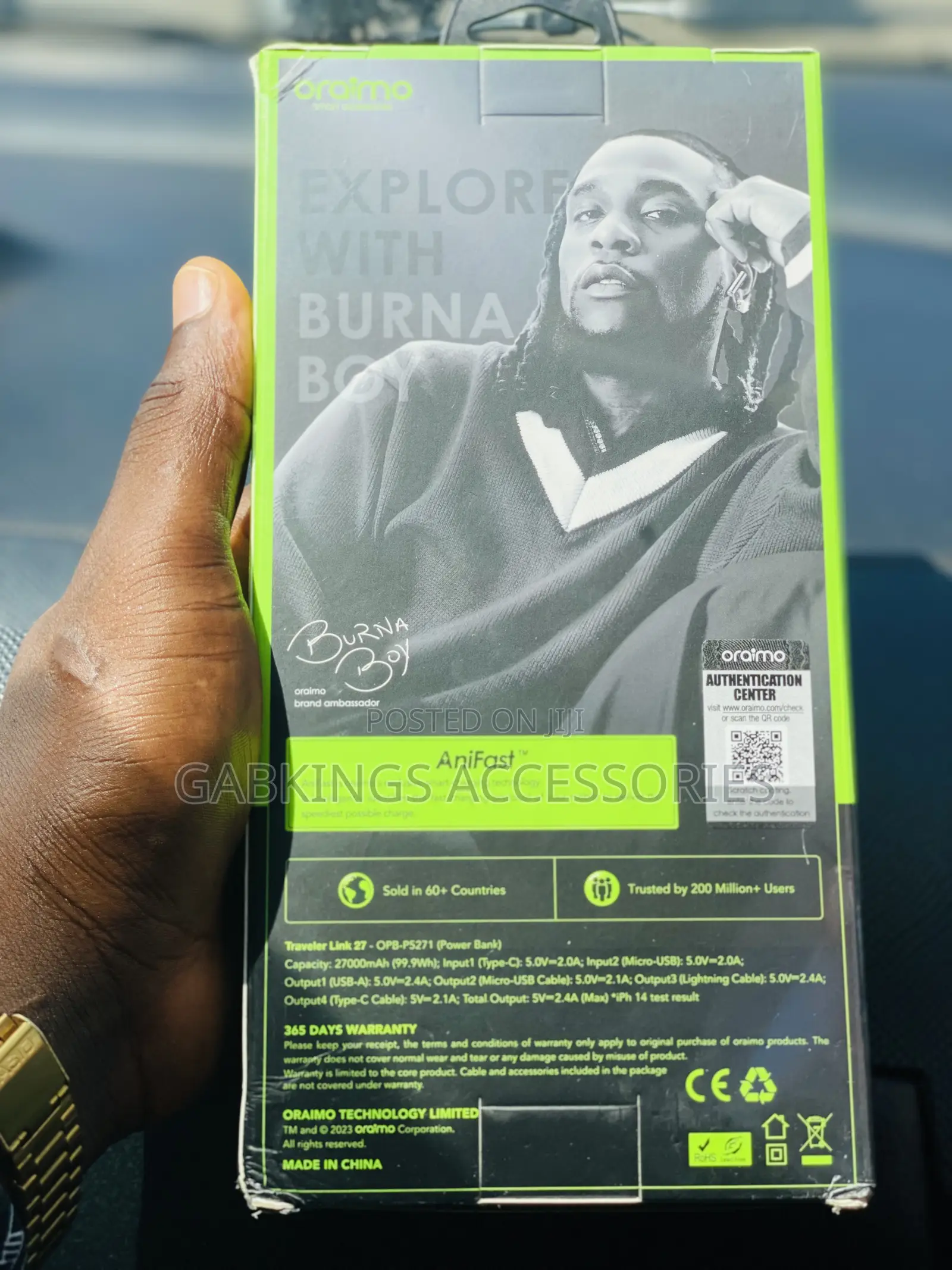 Oraimo Powerbank 27000