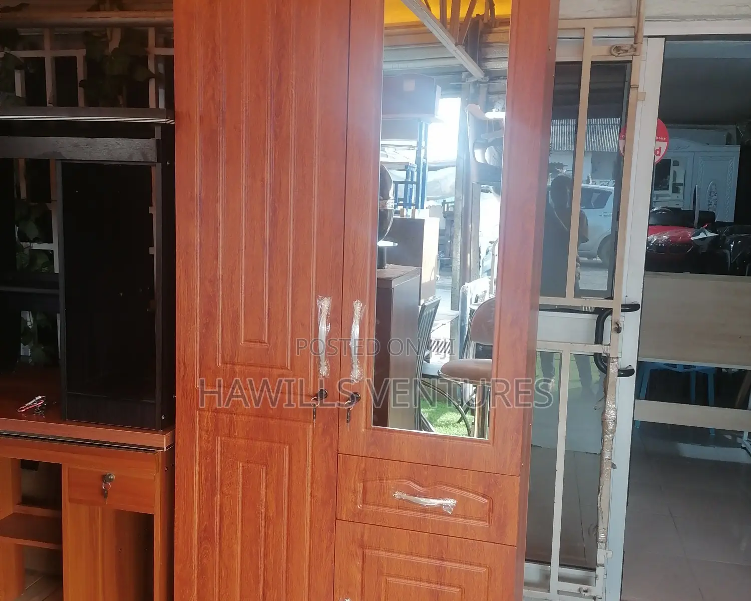 Wooden Wardrobe