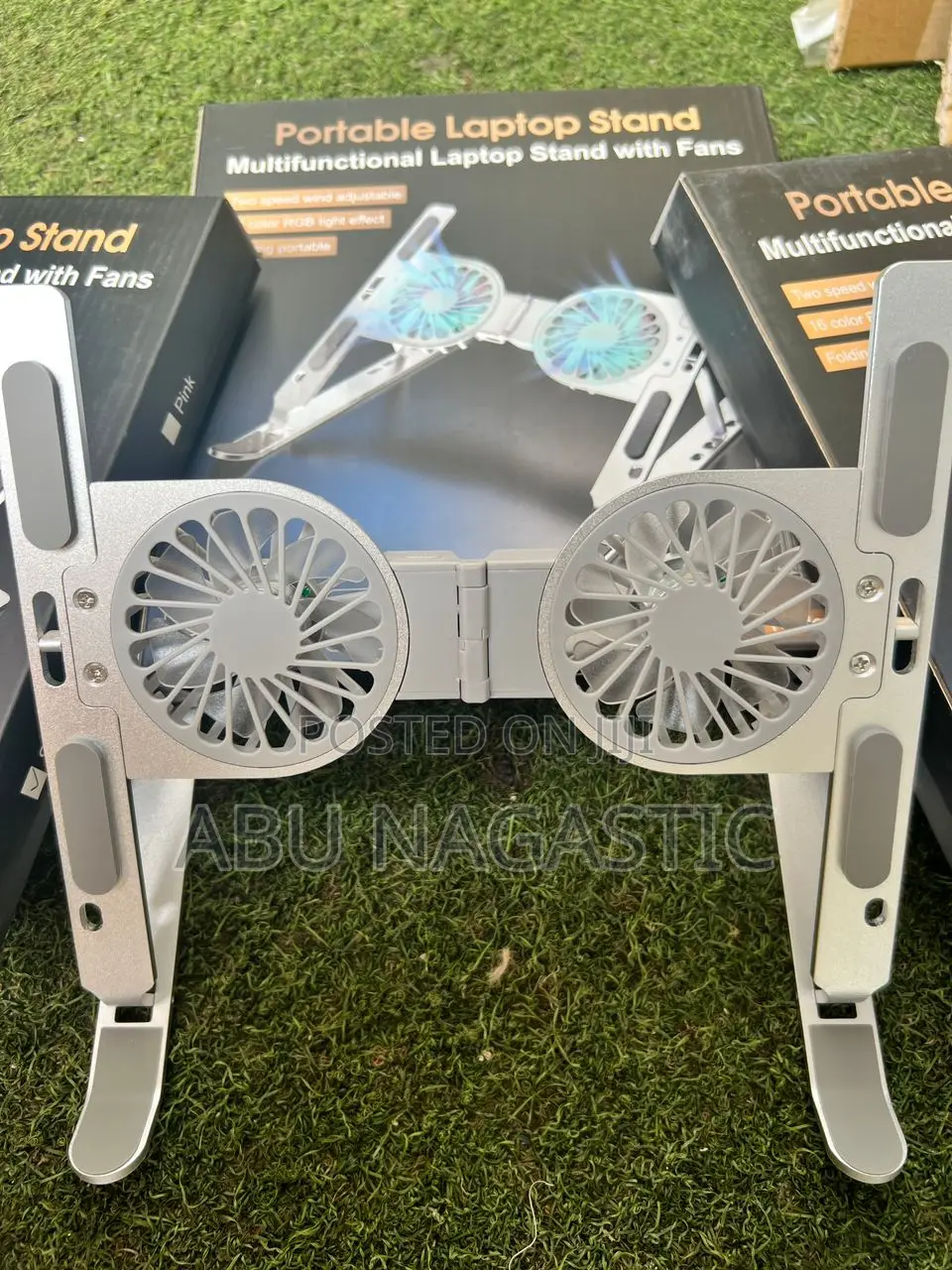 Portable Laptop Stand With Fan