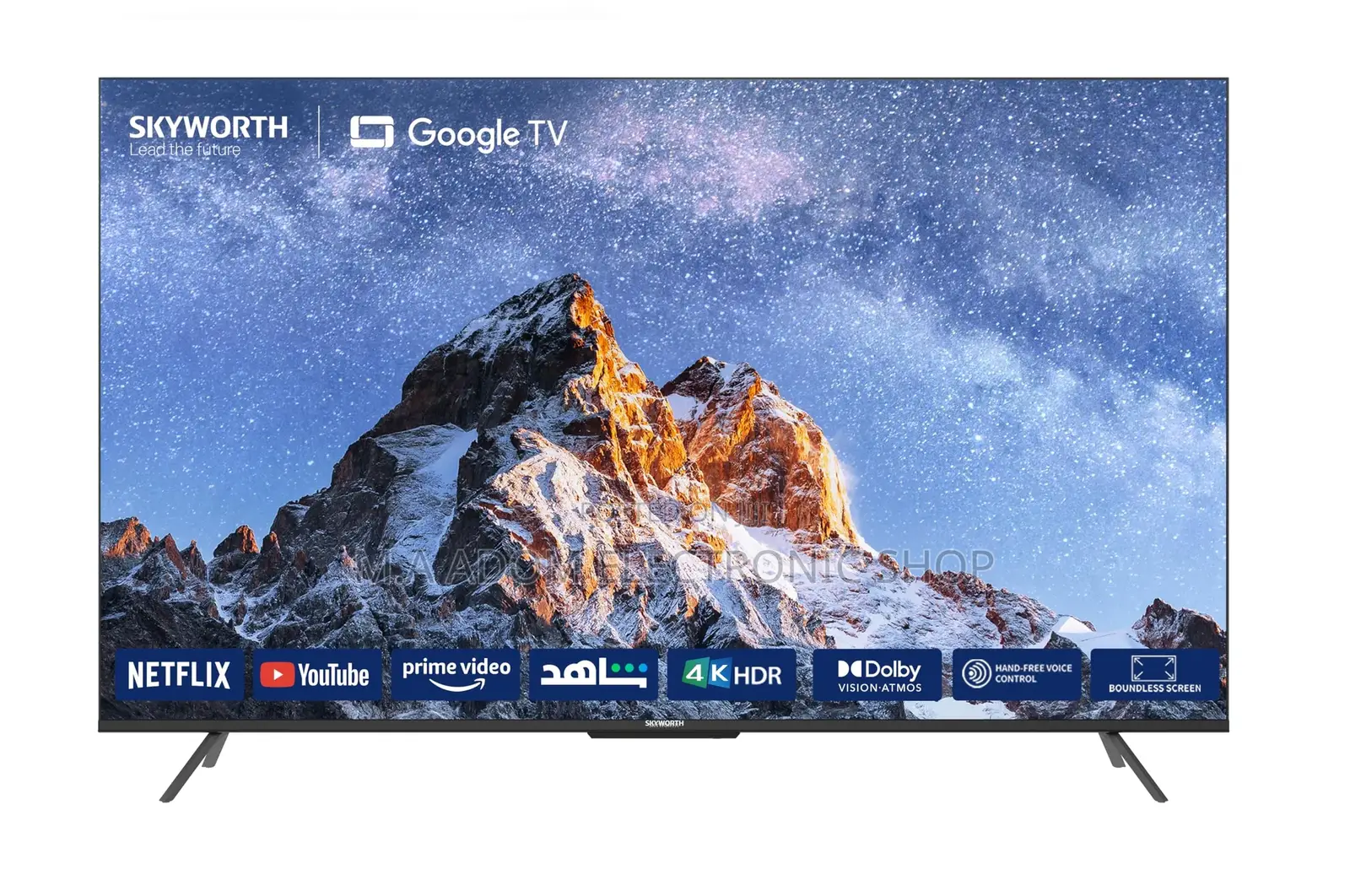 Skyworth 65” Smart Android Qled Led Google Tv