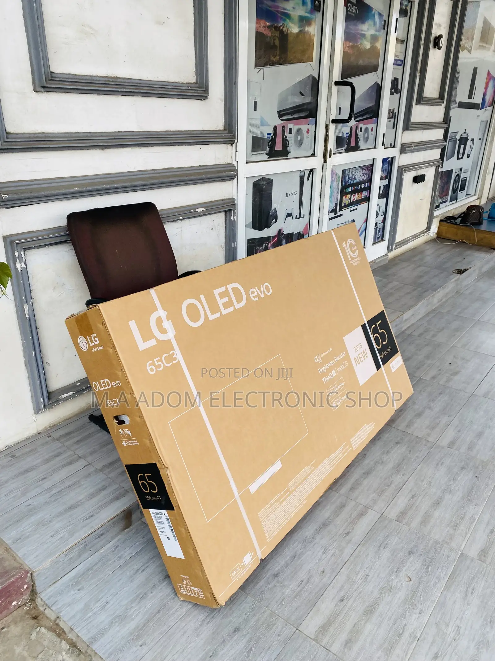 LG C3 Series 65-Inch Class OLED Evo Smart Flat Screen TV.
