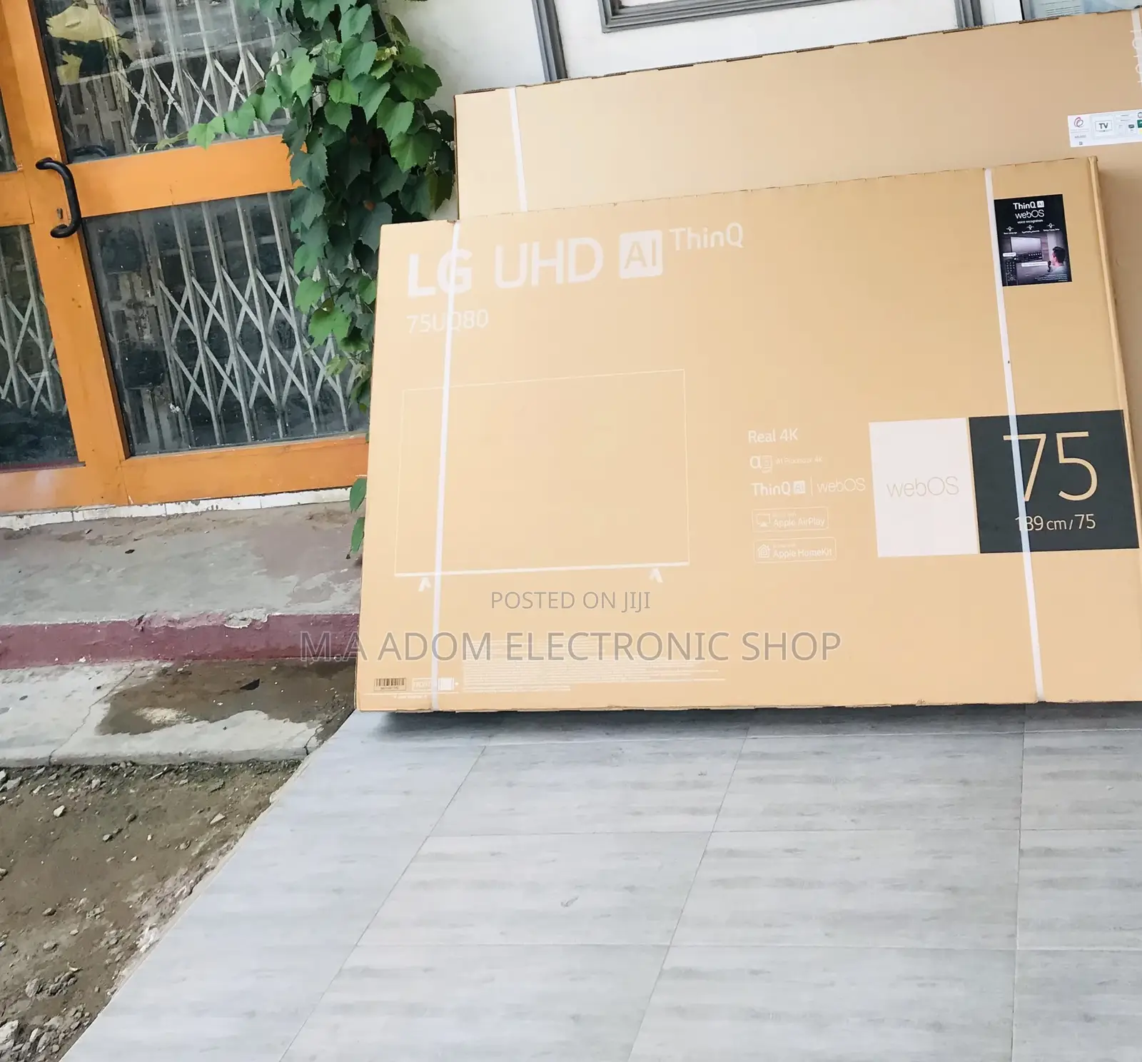 Sealed in Box Lg 75ur8000 75 Inch Smart Uhd Tv(Black),