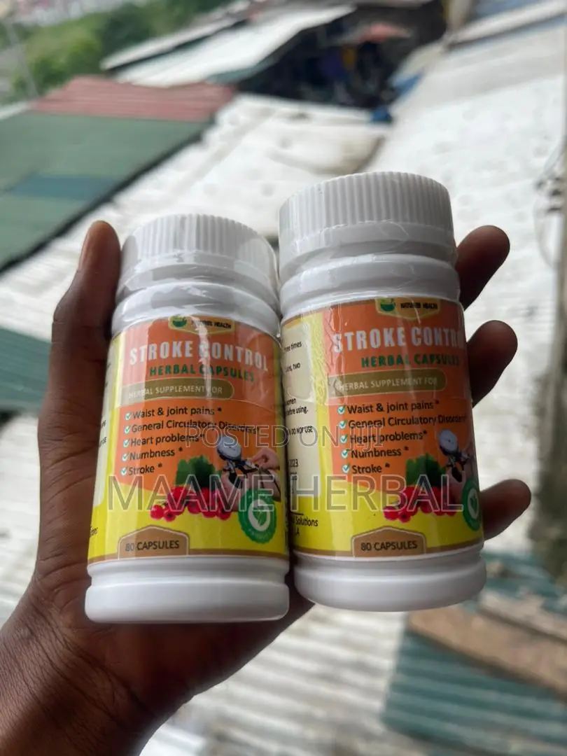 Stroke Control Herbal Supplement