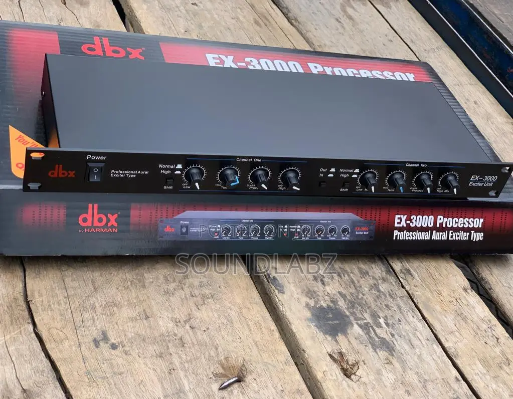 DBX Ex-3000 Dual Channel Sound Processor Pro Audio Exciter