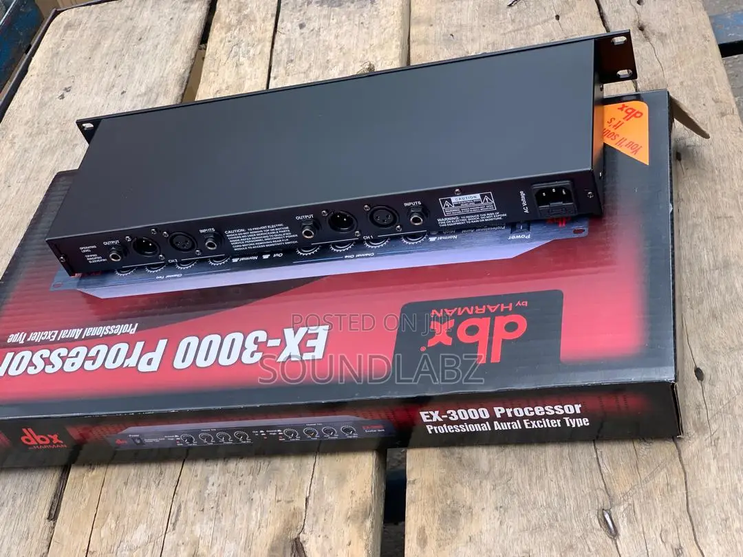 DBX Ex-3000 Dual Channel Sound Processor Pro Audio Exciter