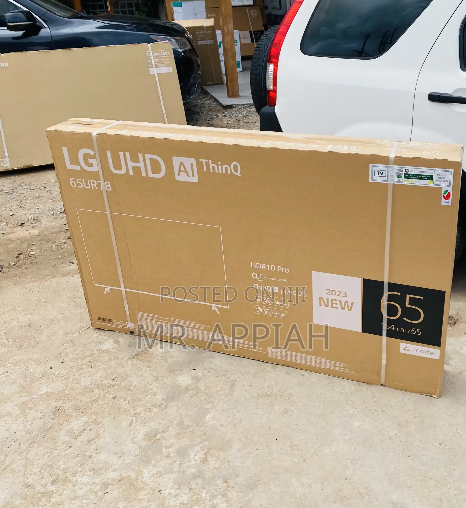Durable Lg Led Uhd Smart Television(65ur73)Black
